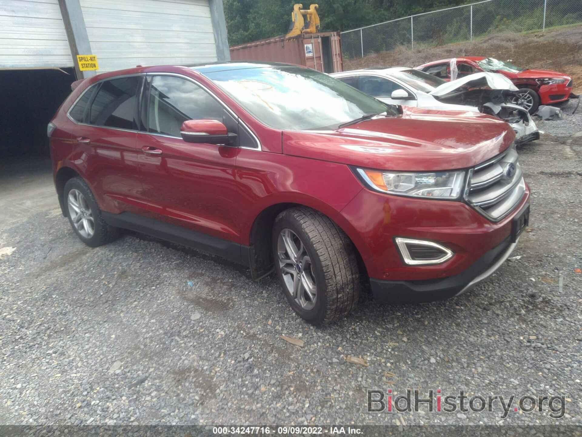 Фотография 2FMPK4K83FBB88342 - FORD EDGE 2015