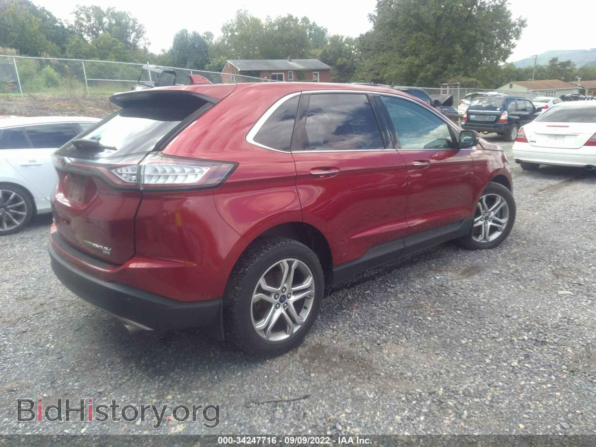 2015 FORD EDGE - VIN: 2FMPK4K83FBB88342 - Photo 4