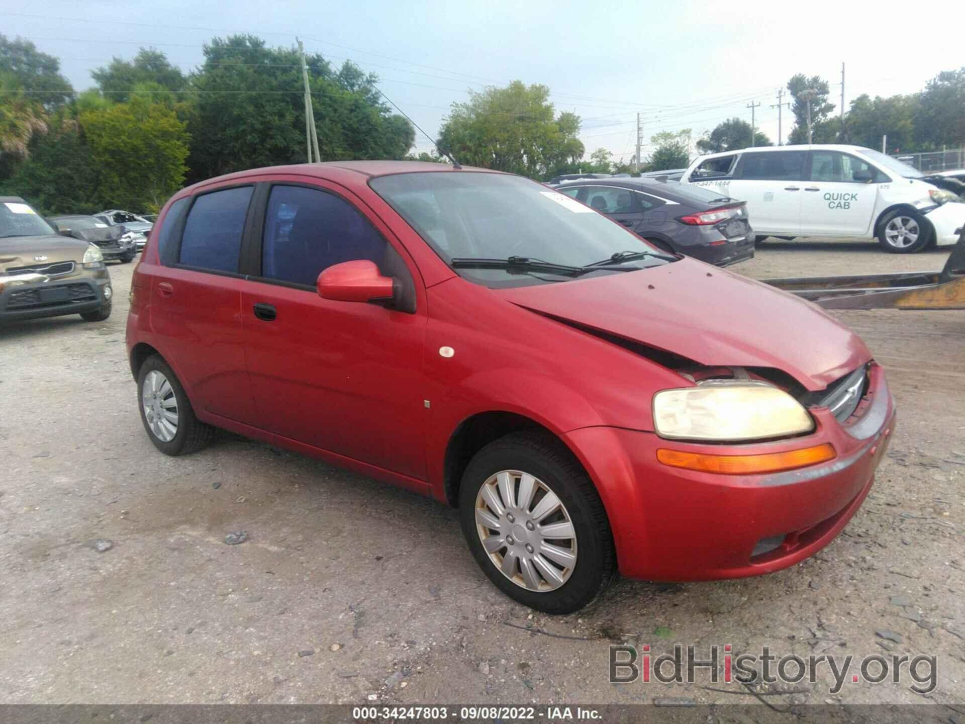 Photo KL1TD66658B167915 - CHEVROLET AVEO 2008