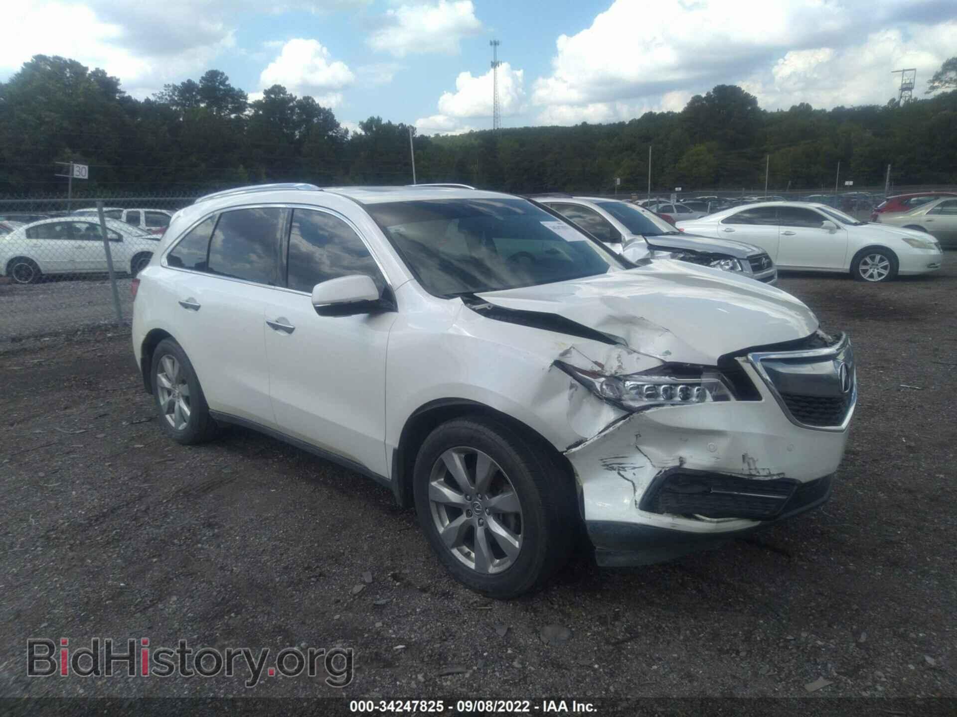 Photo 5FRYD3H8XEB017429 - ACURA MDX 2014