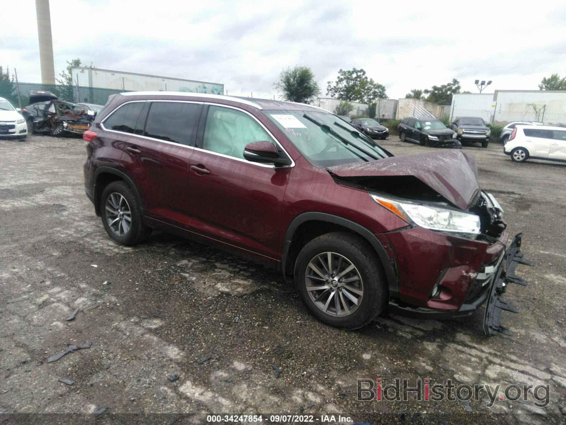 Photo 5TDJZRFH3JS875986 - TOYOTA HIGHLANDER 2018