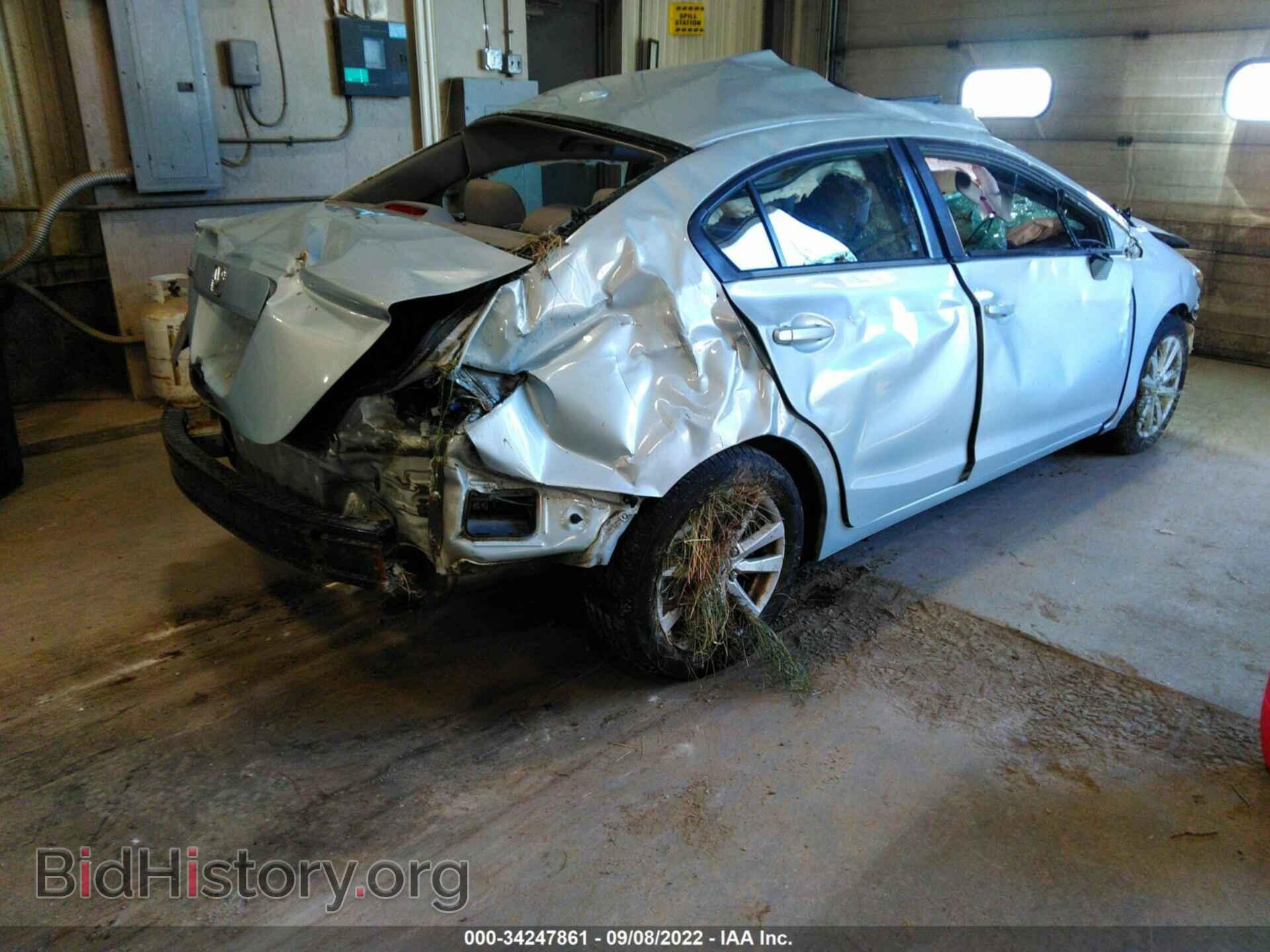 2012 HONDA CIVIC SDN - VIN: 2HGFB2F83CH517128 - Фото 4