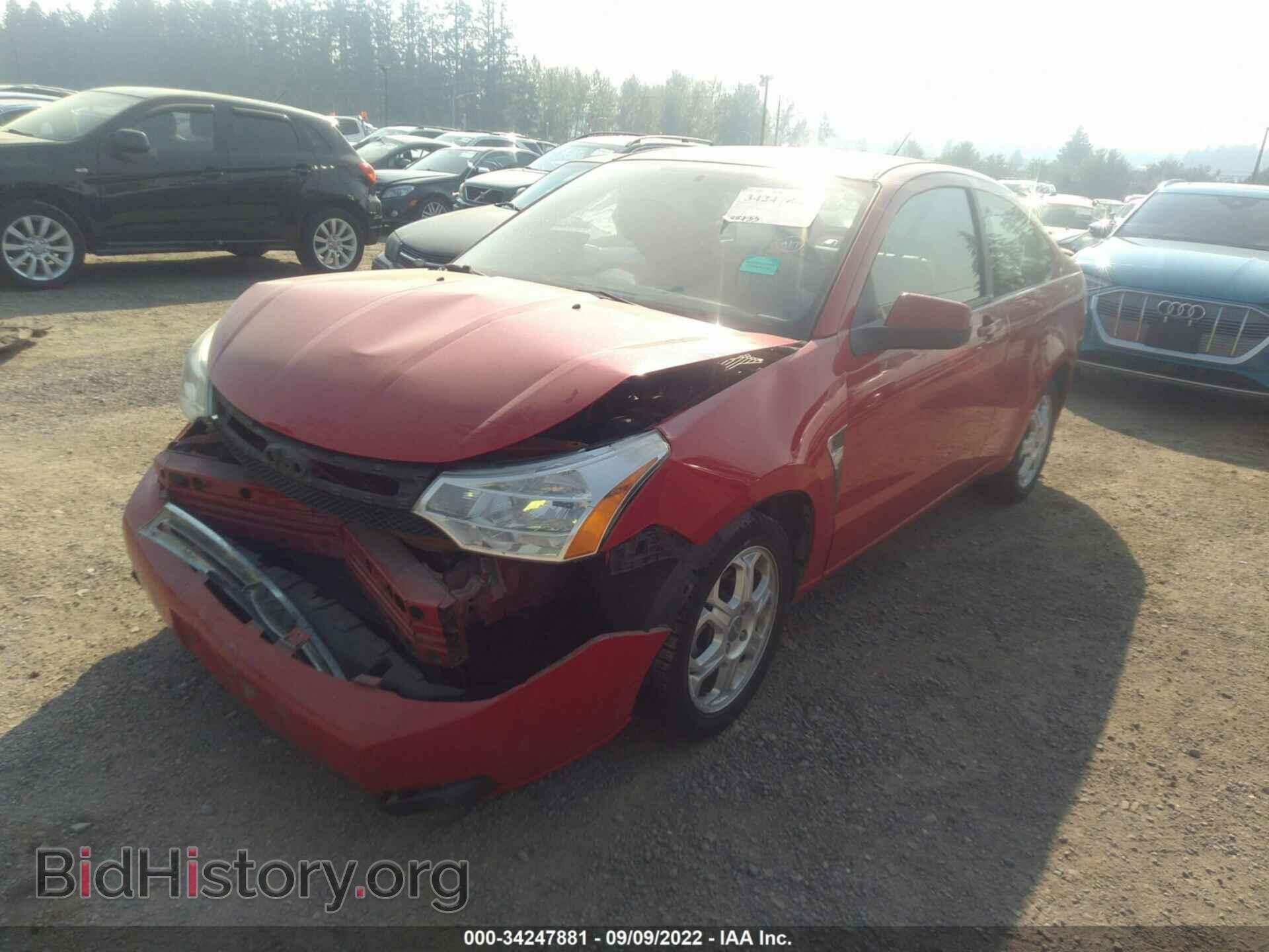 2008 FORD FOCUS - VIN: 1FAHP33N38W135348 - Фото 2