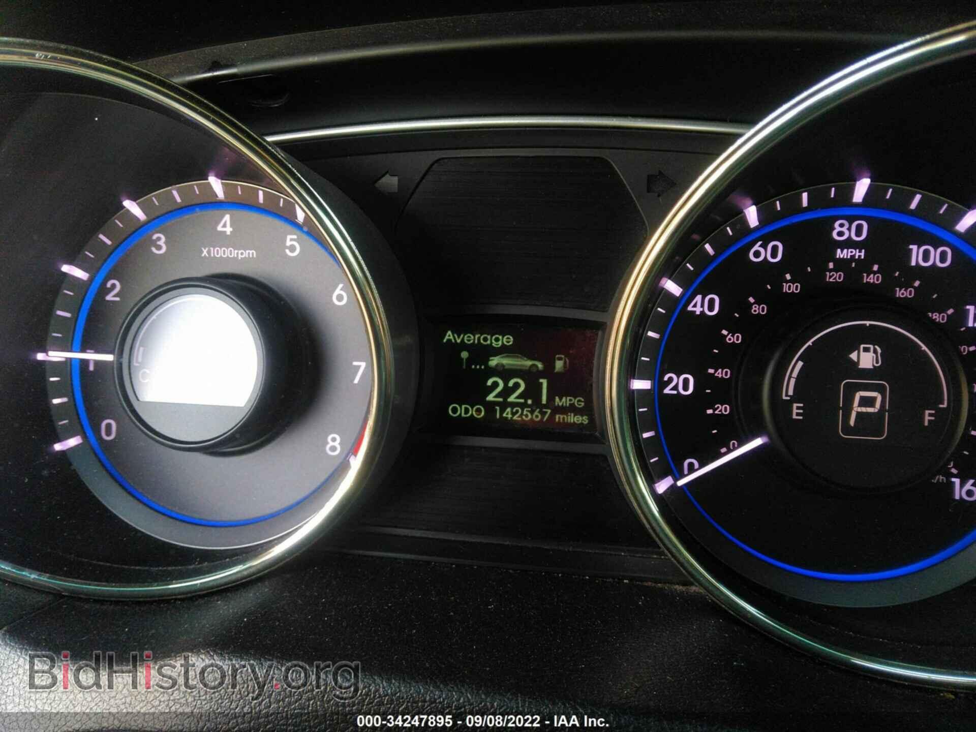 2012 HYUNDAI SONATA - VIN: 5NPEB4AC4CH324415 - Фото 7