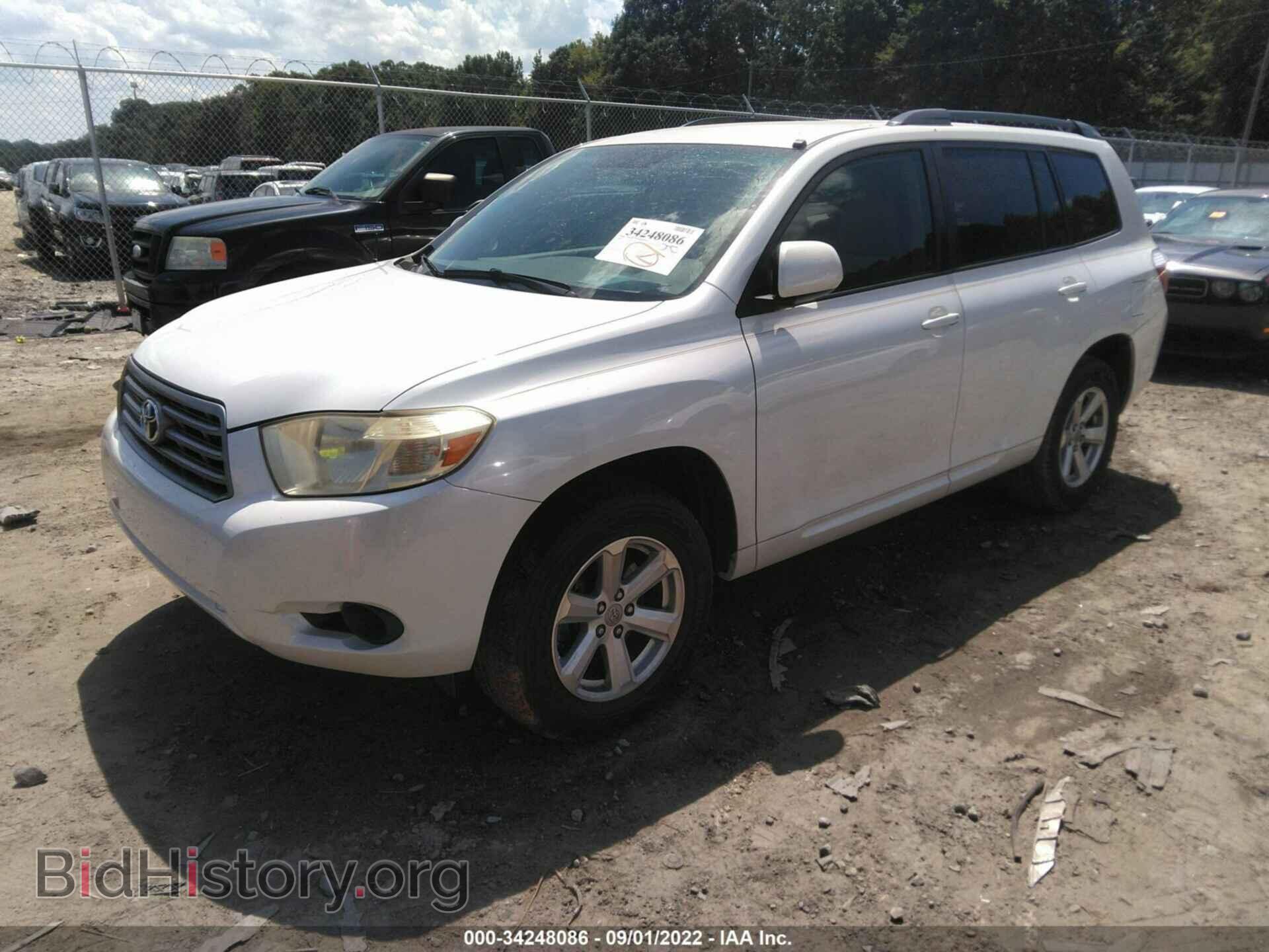 2009 TOYOTA HIGHLANDER - VIN: JTEDA41A192003502 - Фото 2
