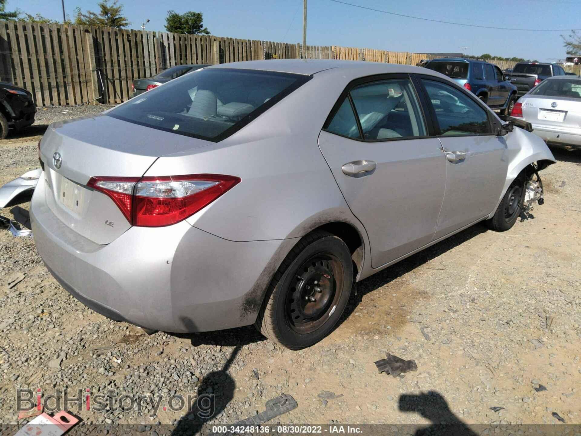 2015 TOYOTA COROLLA - VIN: 2T1BURHEXFC475798 - Photo 4