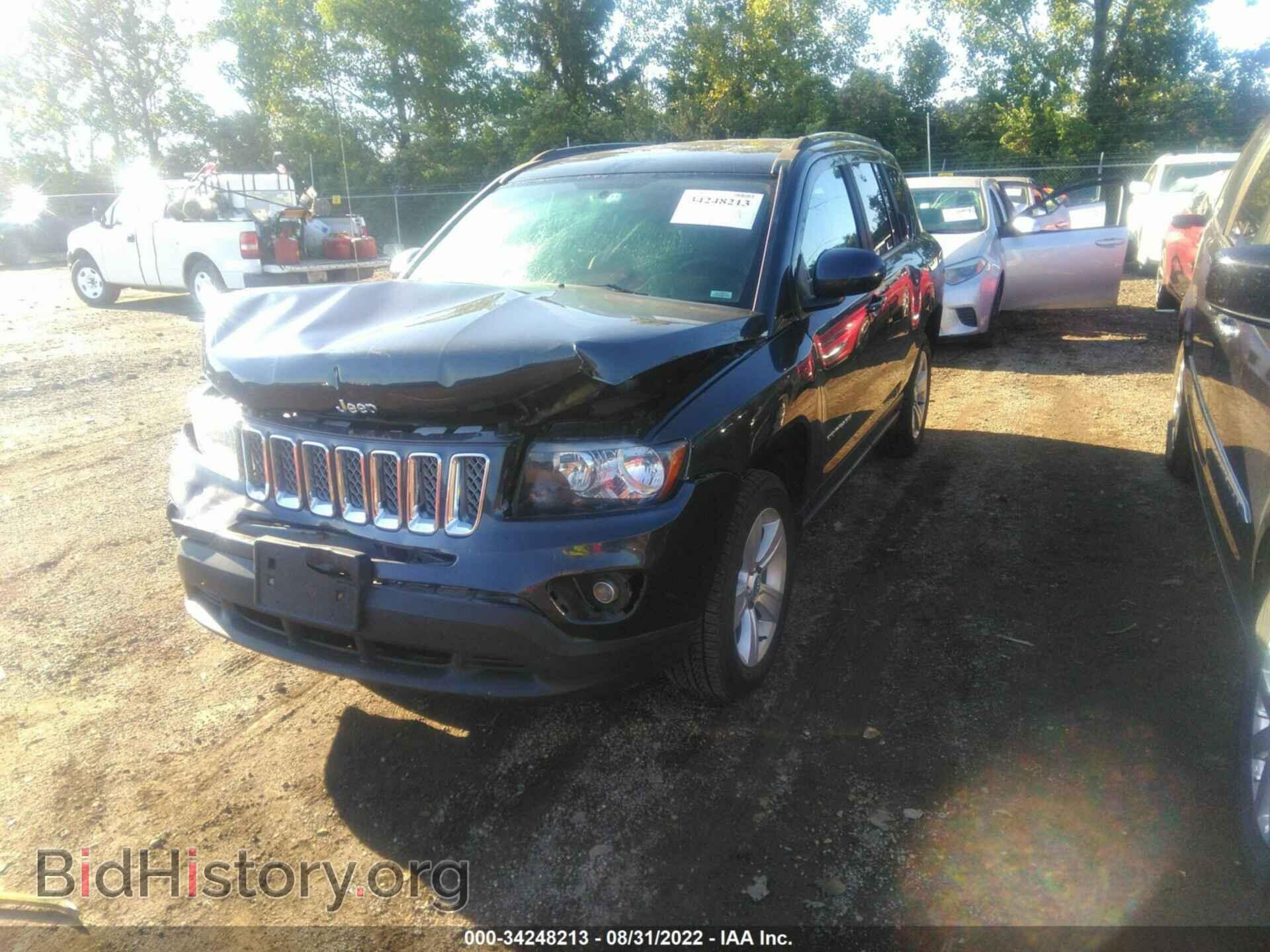 2014 JEEP COMPASS - VIN: 1C4NJDEB7ED530230 - Фото 2