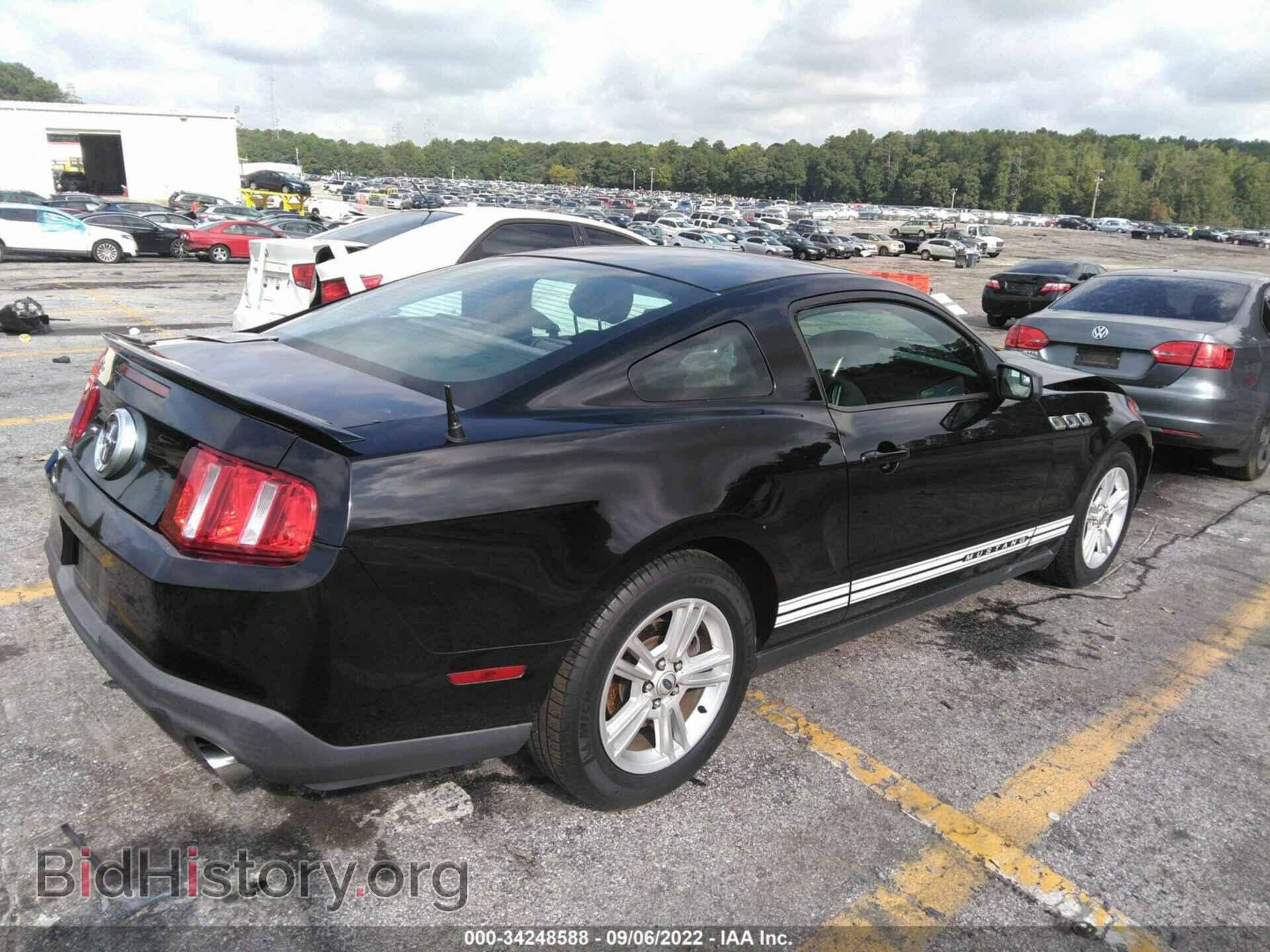 2012 FORD MUSTANG - VIN: 1ZVBP8AM6C5267068 - Фото 4
