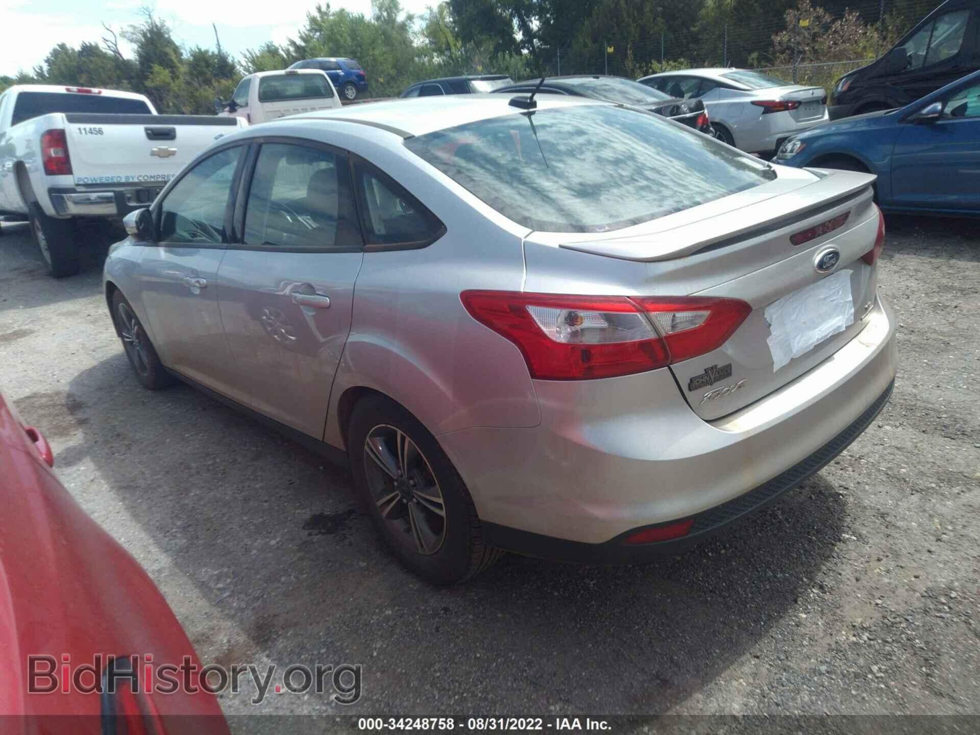 2014 FORD FOCUS - VIN: 1FADP3F25EL321020 - Фото 3