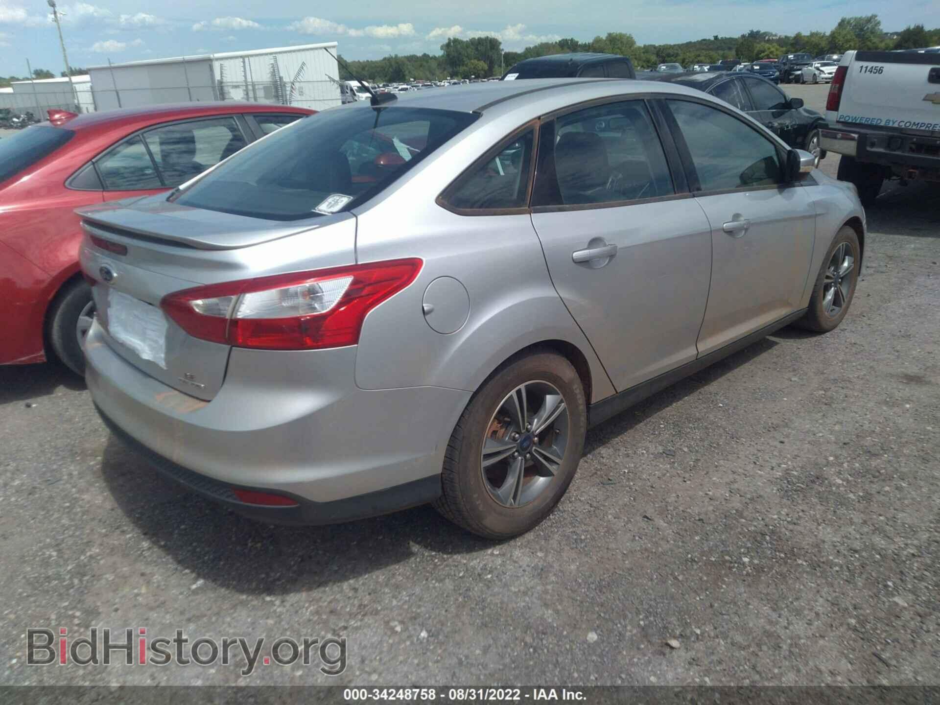 2014 FORD FOCUS - VIN: 1FADP3F25EL321020 - Фото 4