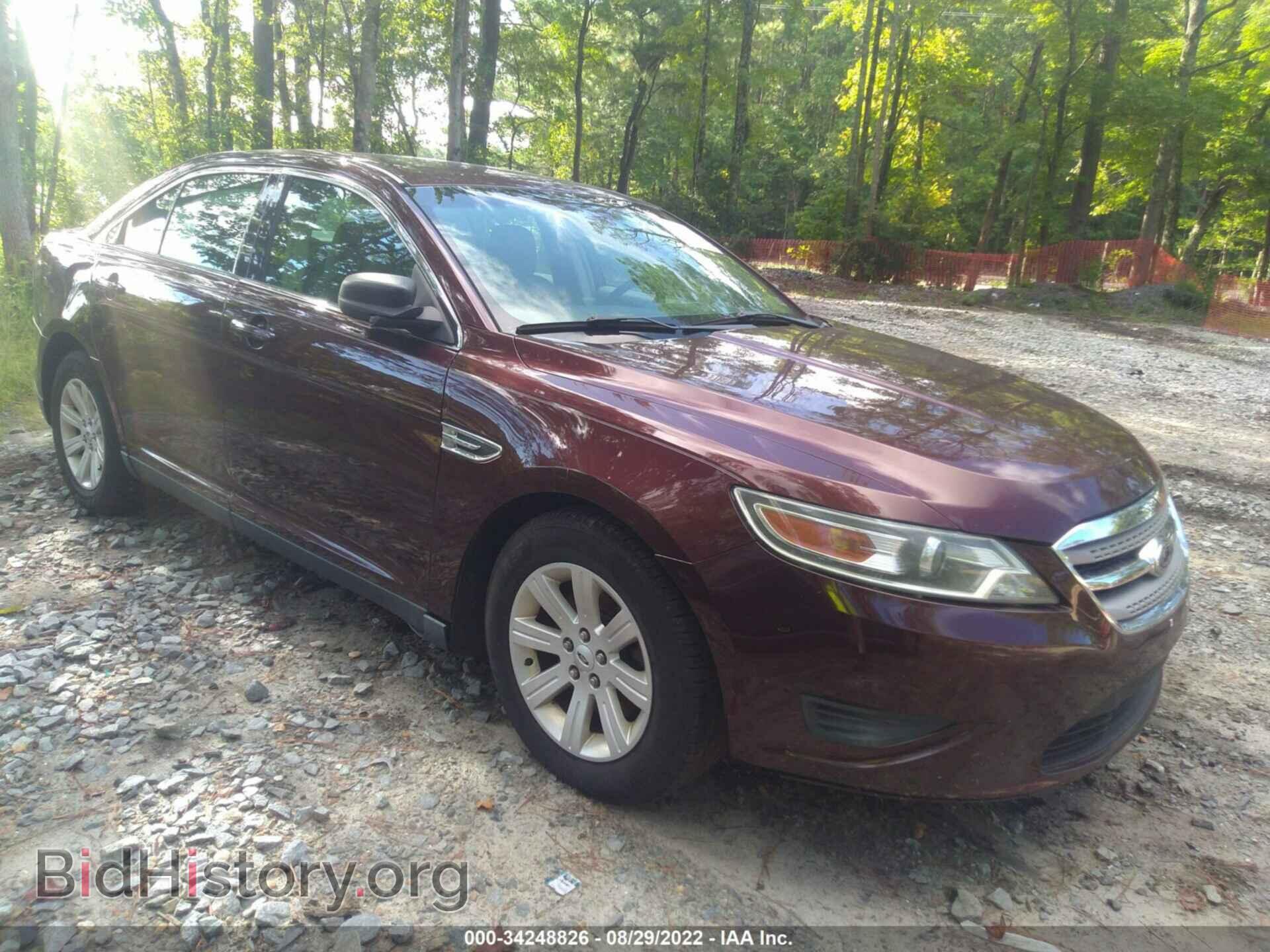 Фотография 1FAHP2DW5CG105658 - FORD TAURUS 2012