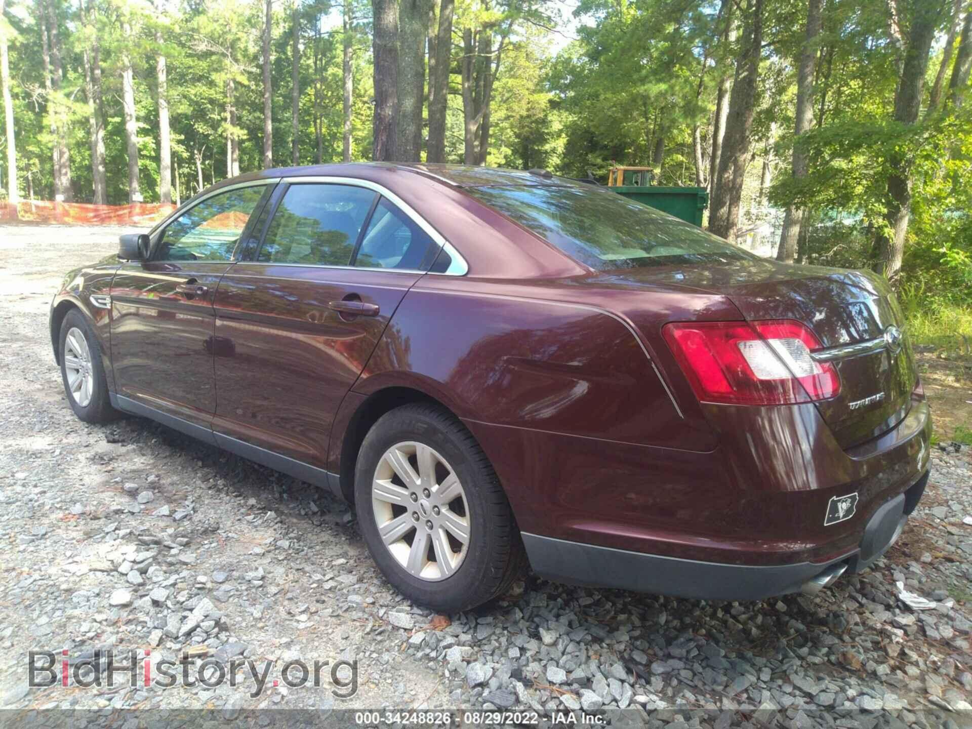 2012 FORD TAURUS - VIN: 1FAHP2DW5CG105658 - Photo 3