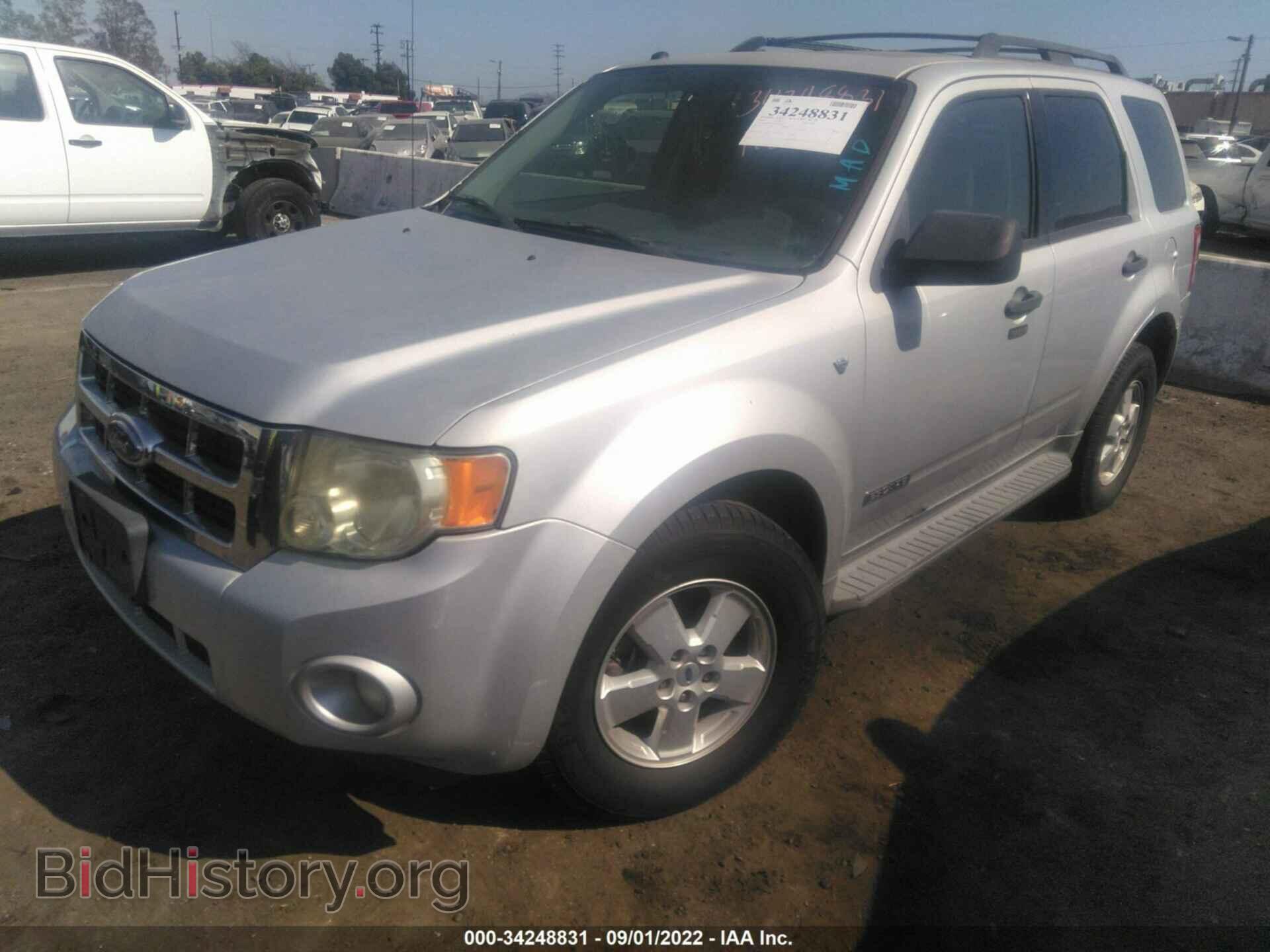 2008 FORD ESCAPE - VIN: 1FMCU03138KC70132 - Фото 2