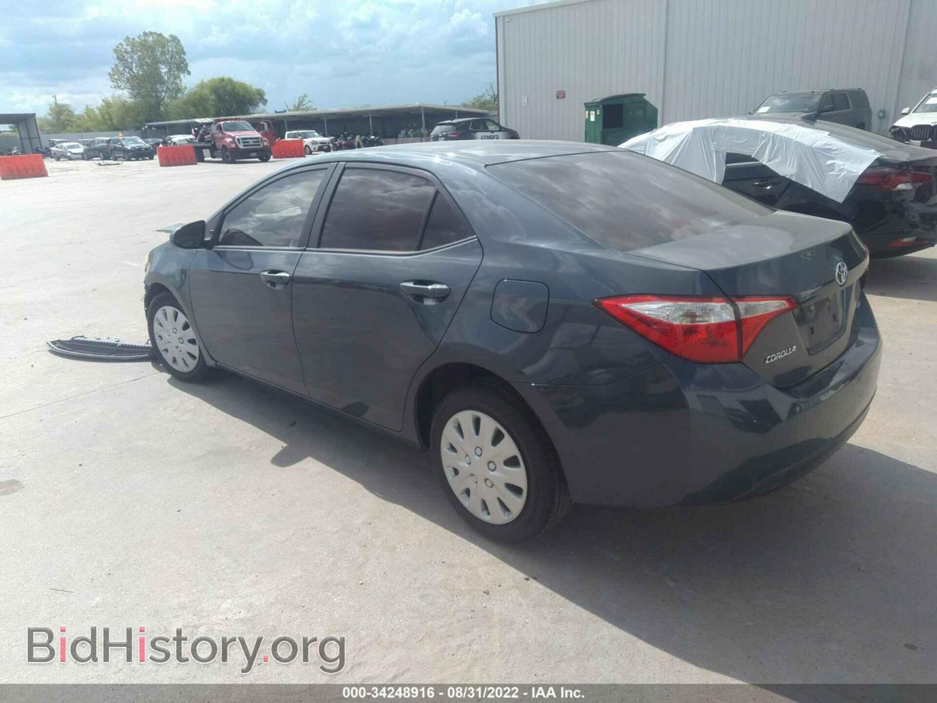 2014 TOYOTA COROLLA - VIN: 5YFBURHE6EP037763 - Photo 3