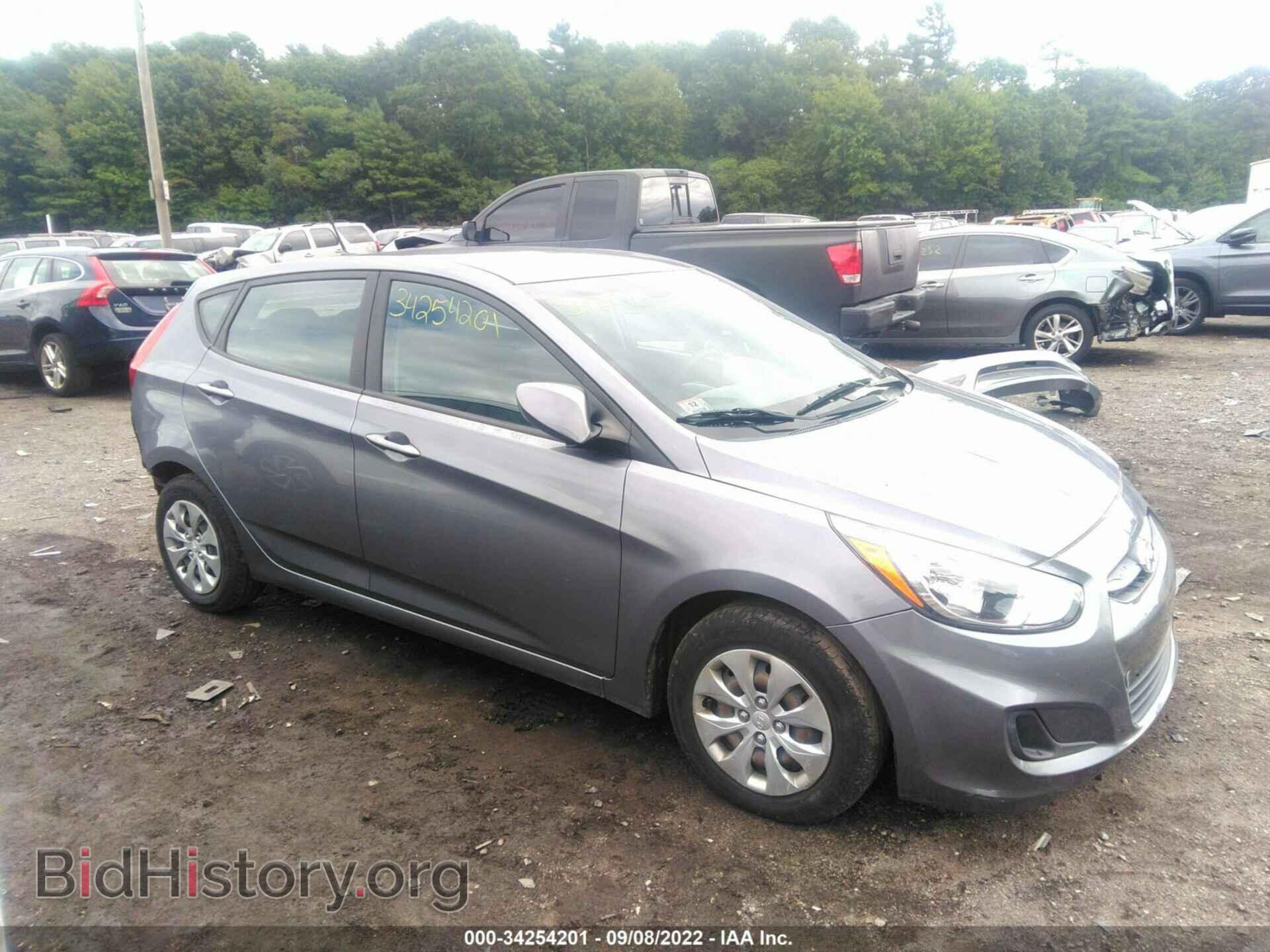 Фотография KMHCT5AEXGU283534 - HYUNDAI ACCENT 2016