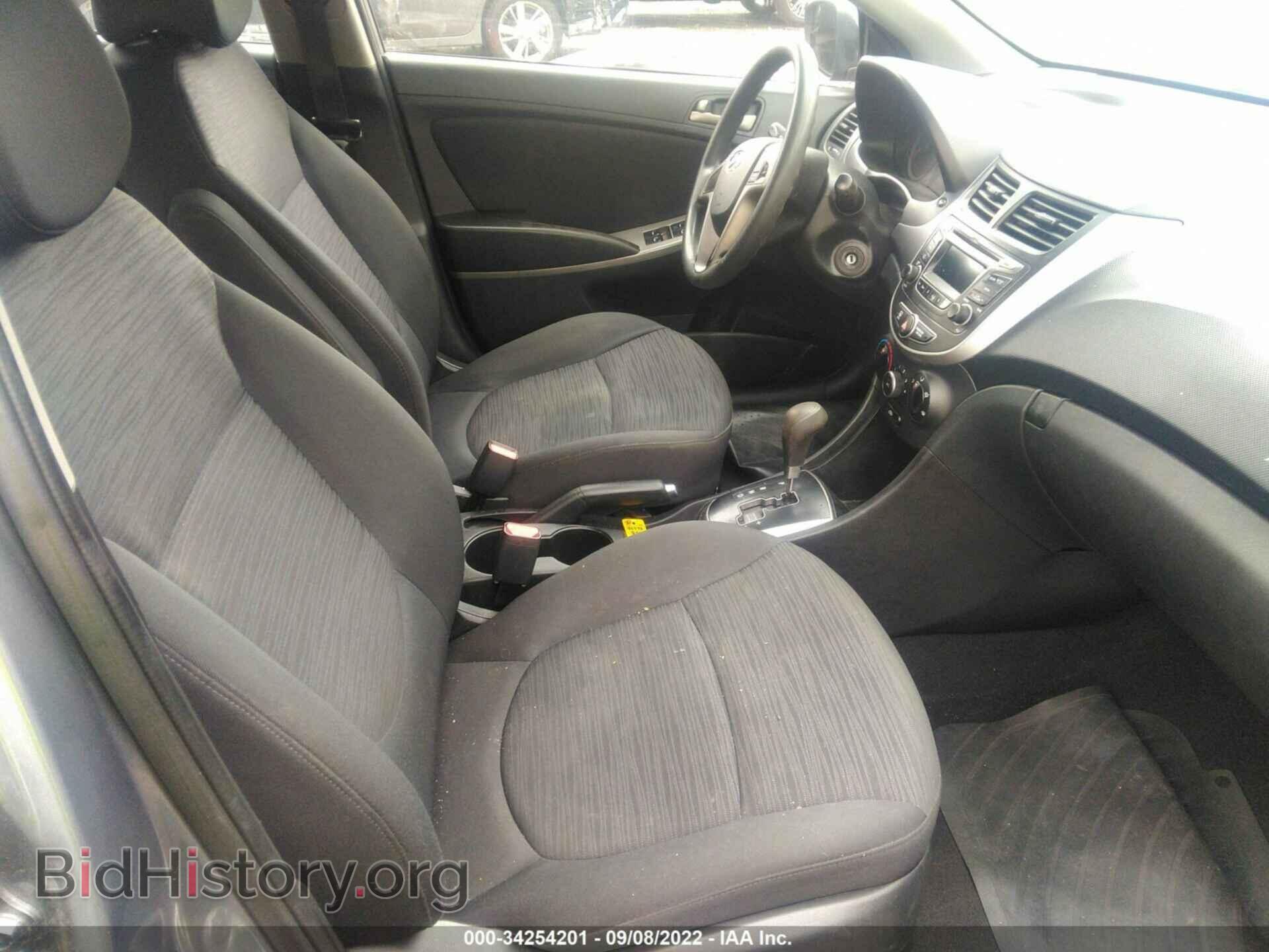 2016 HYUNDAI ACCENT - VIN: KMHCT5AEXGU283534 - Фото 5