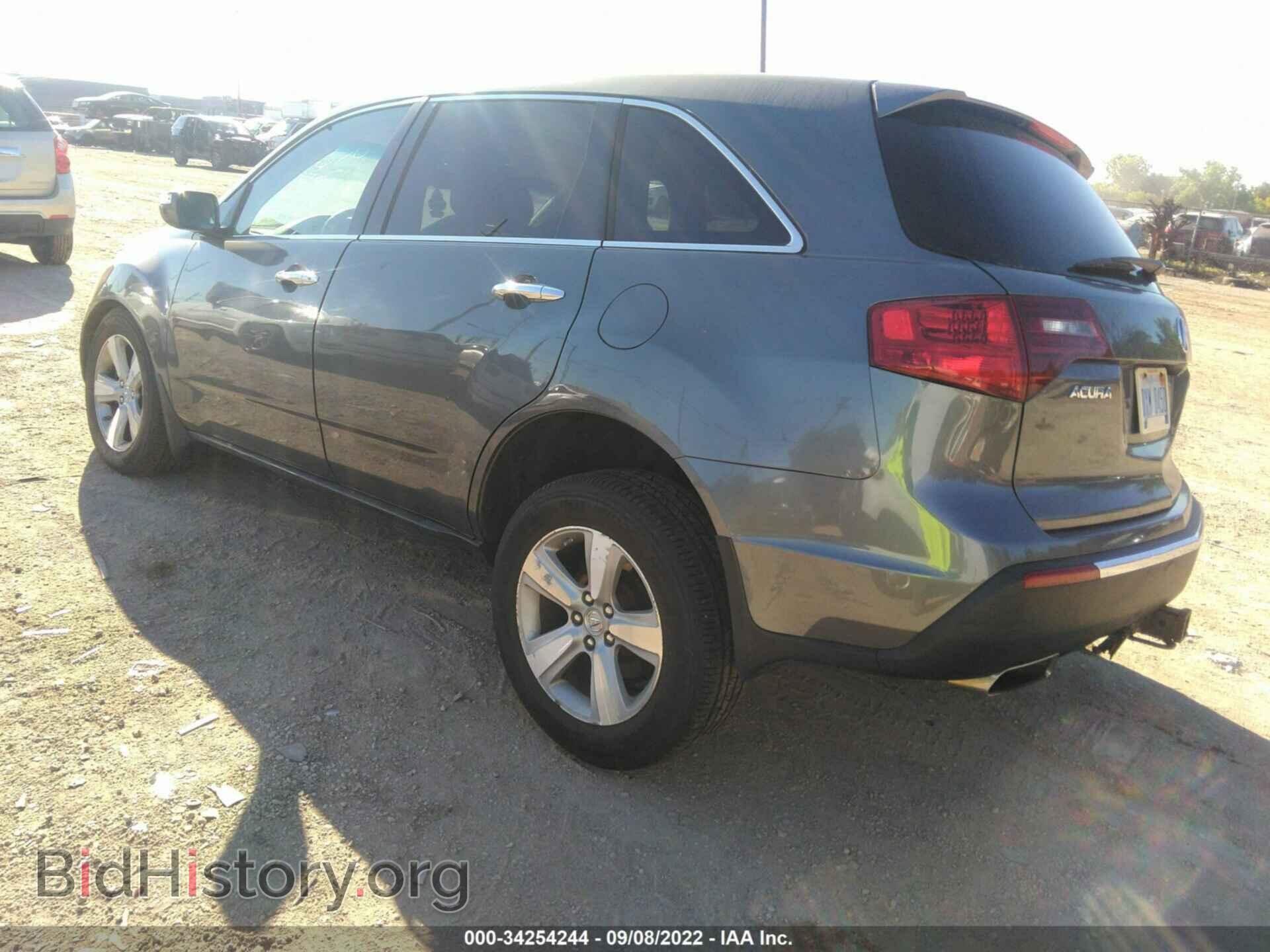 2011 ACURA MDX - VIN: 2HNYD2H61BH500463 - Фото 3