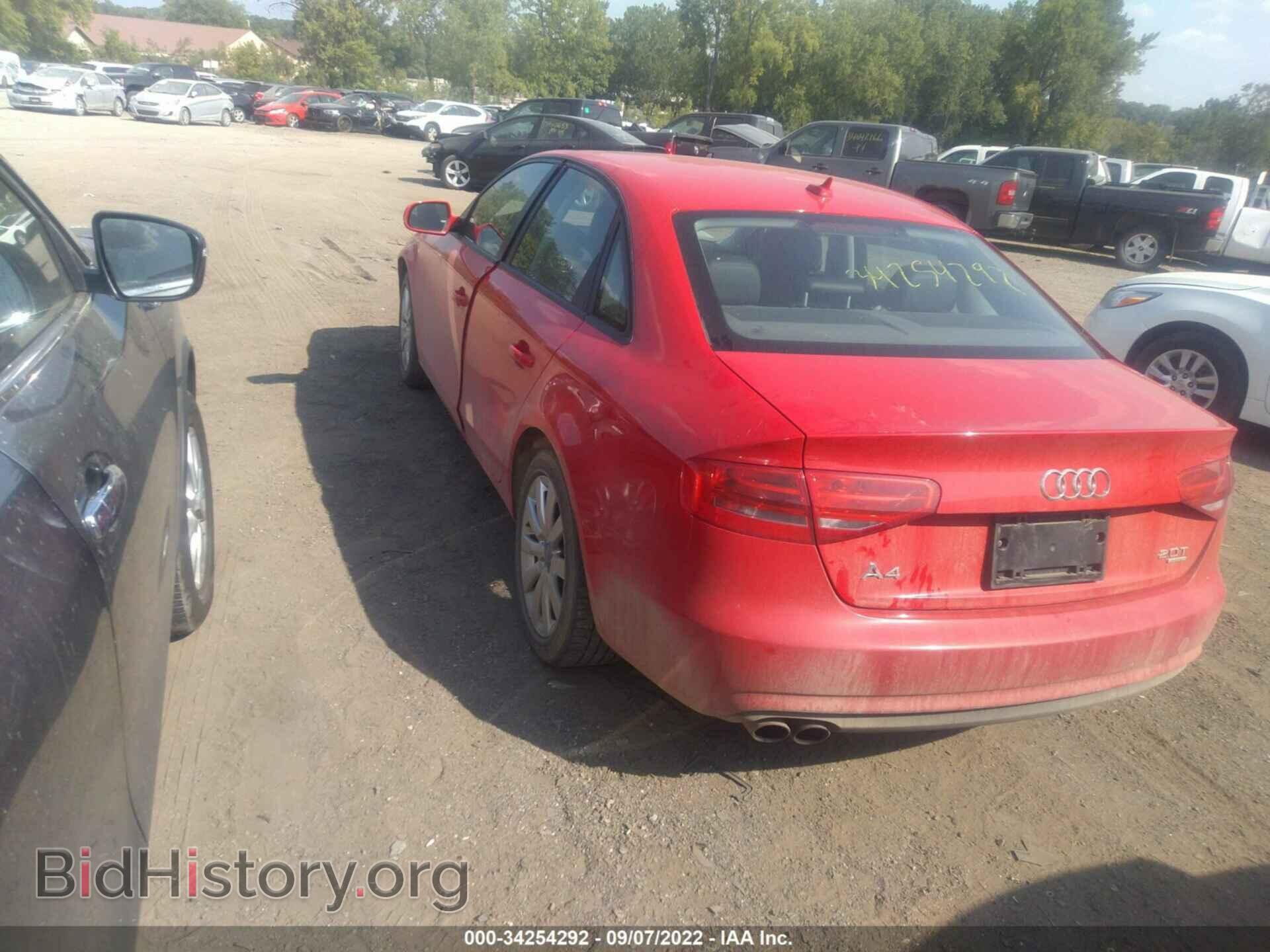 2014 AUDI A4 - VIN: WAUBFAFL3EN045035 - Фото 3