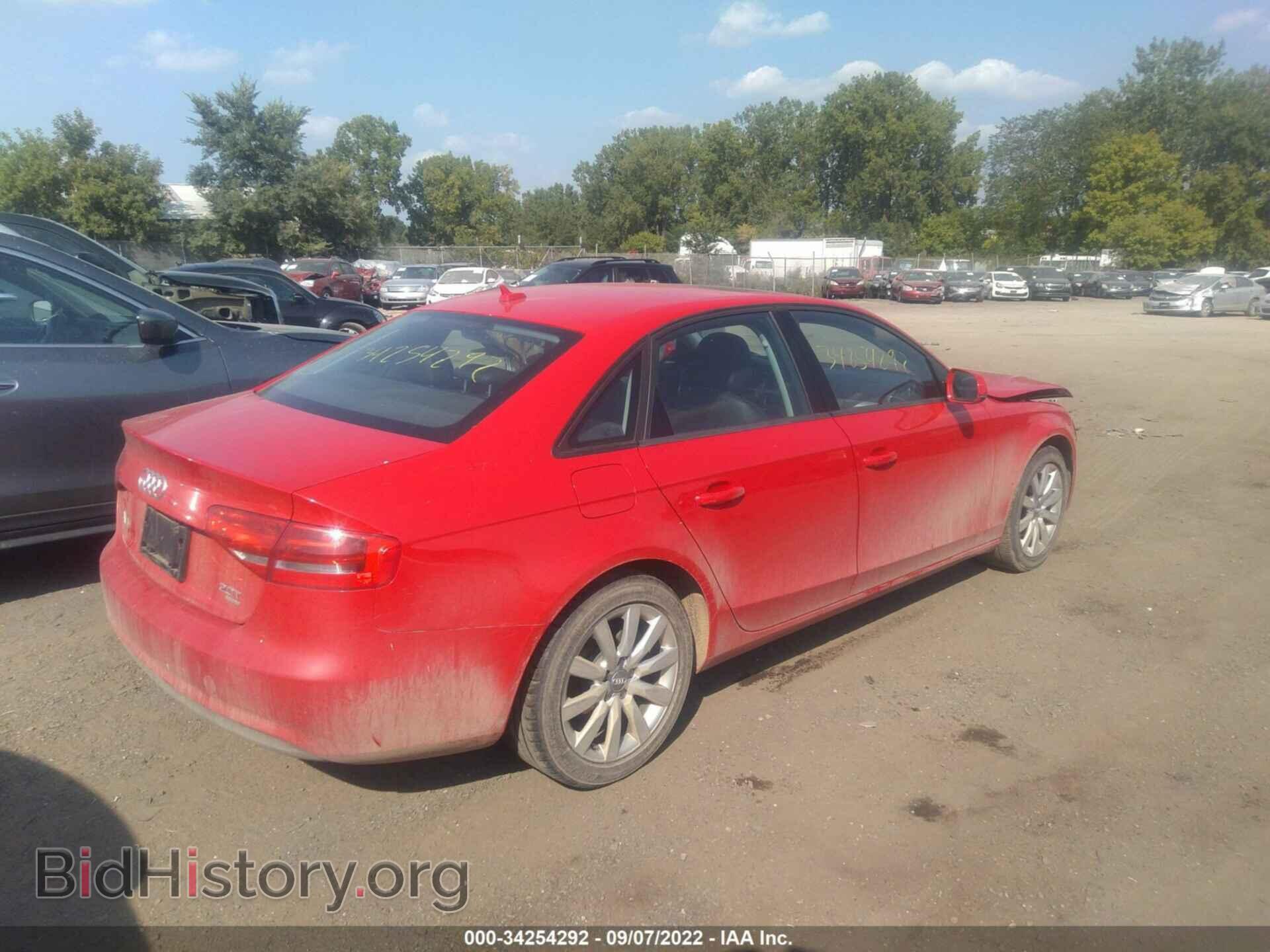 2014 AUDI A4 - VIN: WAUBFAFL3EN045035 - Фото 4