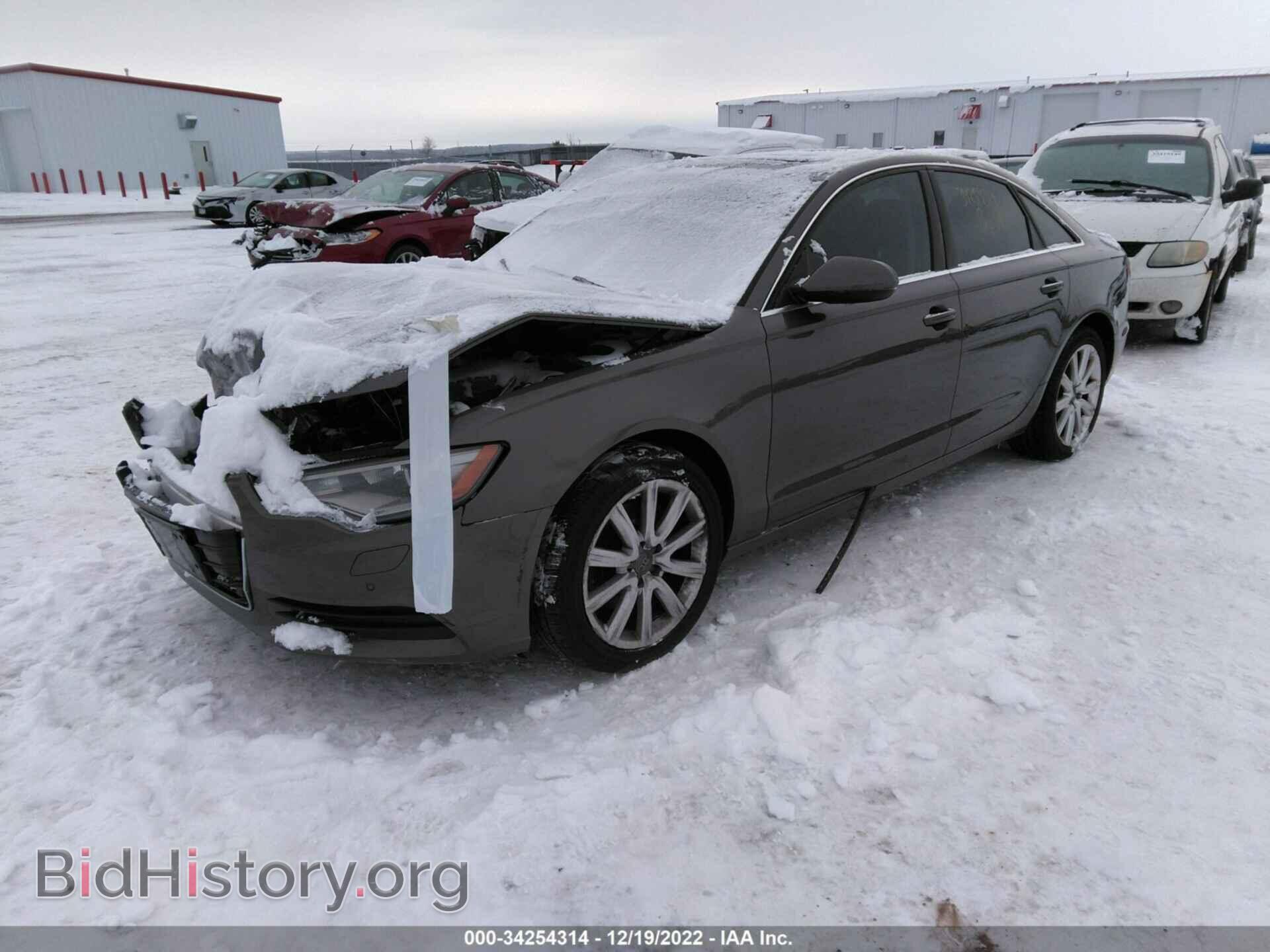 2013 AUDI A6 - VIN: WAUGFAFC5DN067204 - Фото 2