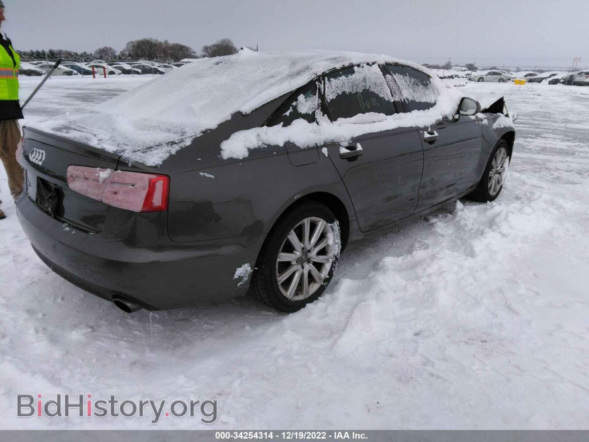 2013 AUDI A6 - VIN: WAUGFAFC5DN067204 - Фото 4