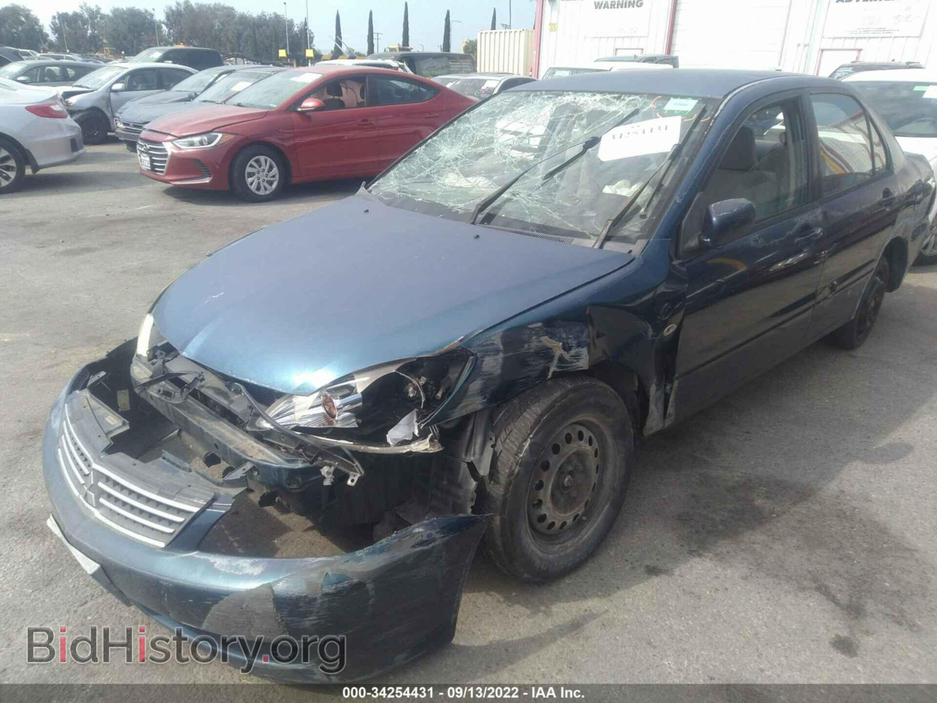 2006 MITSUBISHI LANCER - VIN: JA3AJ26E16U004025 - Фото 2