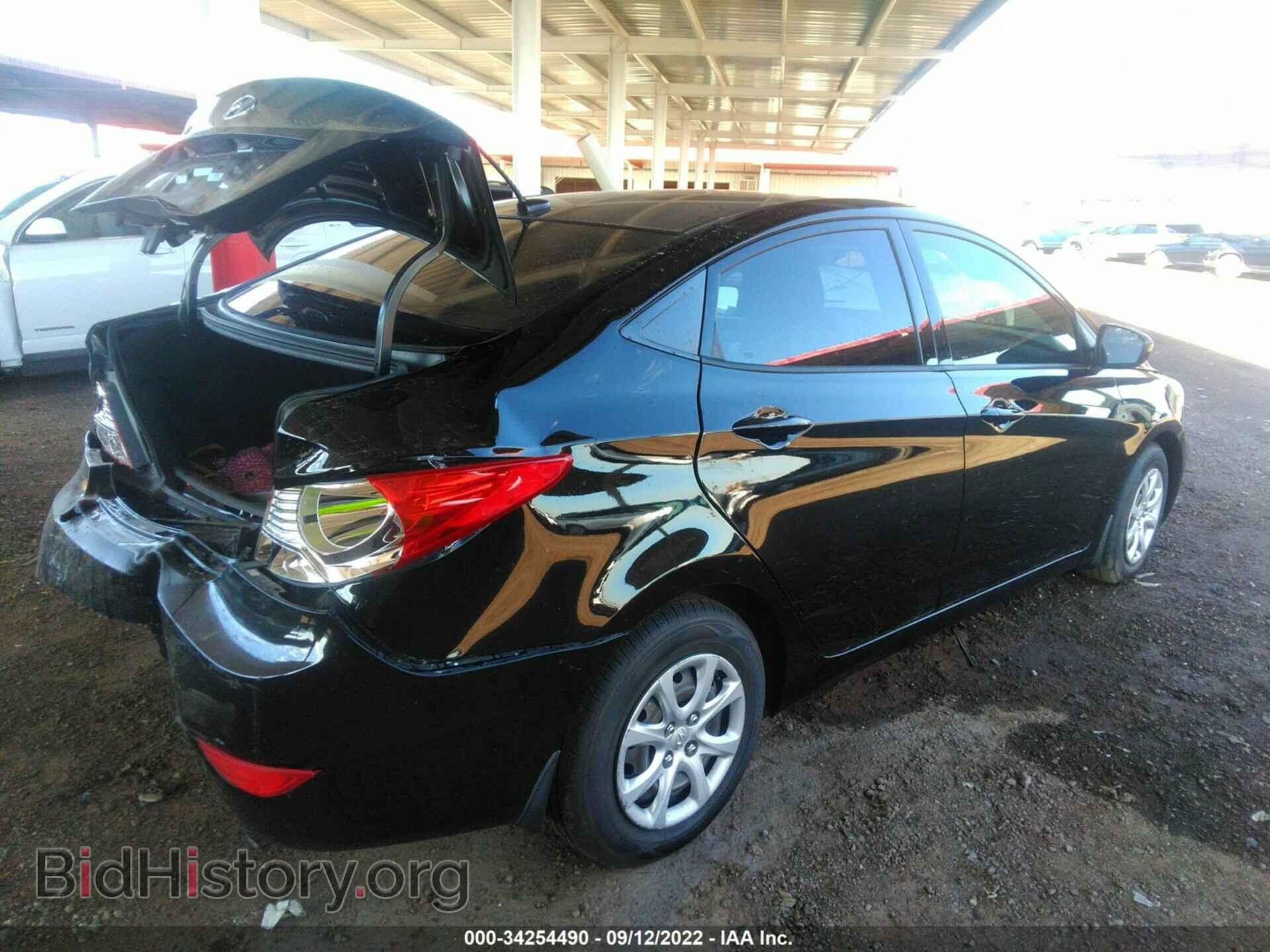 2013 HYUNDAI ACCENT - VIN: KMHCT4AE4DU295667 - Фото 4