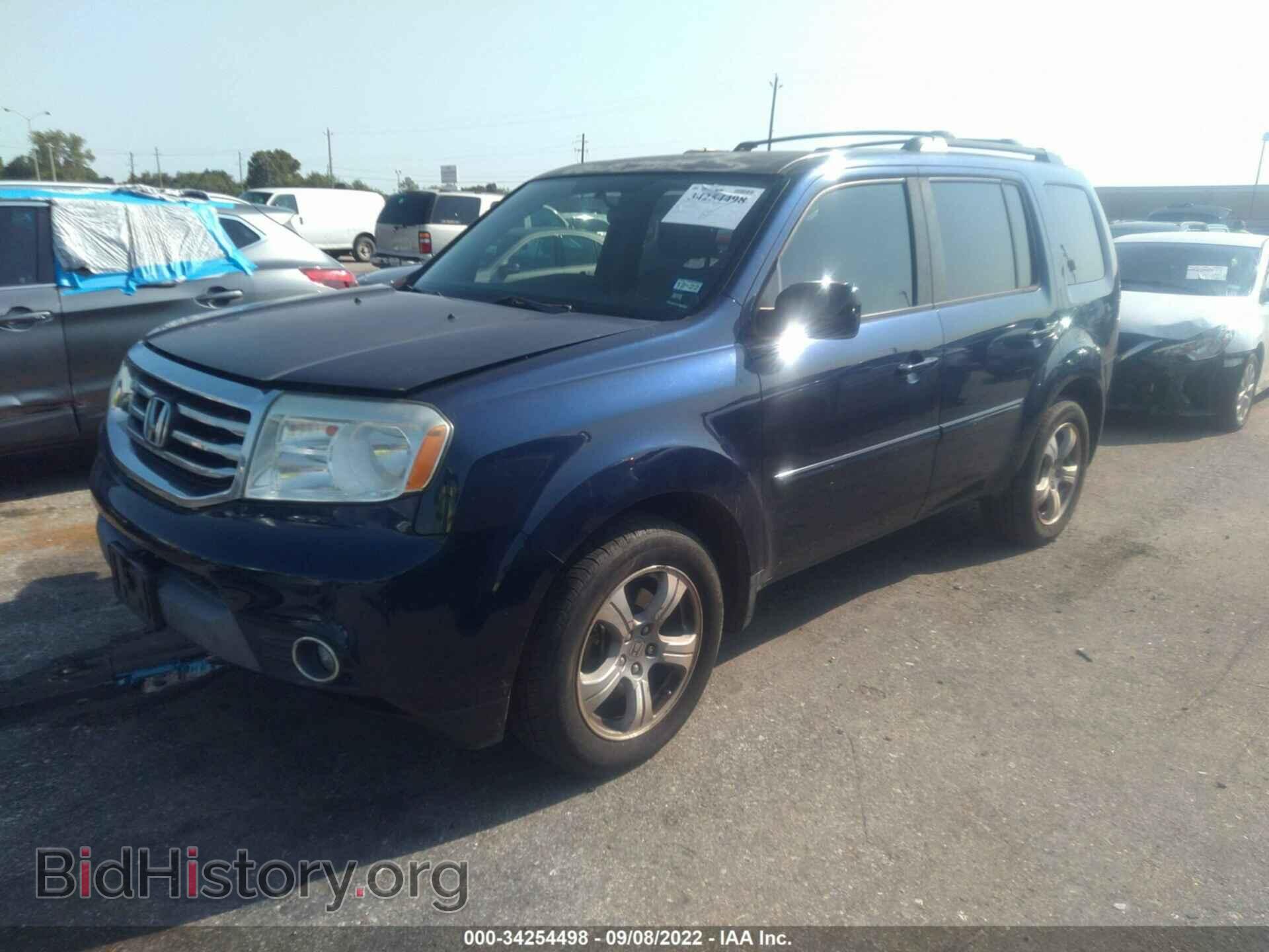 2013 HONDA PILOT - VIN: 5FNYF3H4XDB033654 - Фото 2