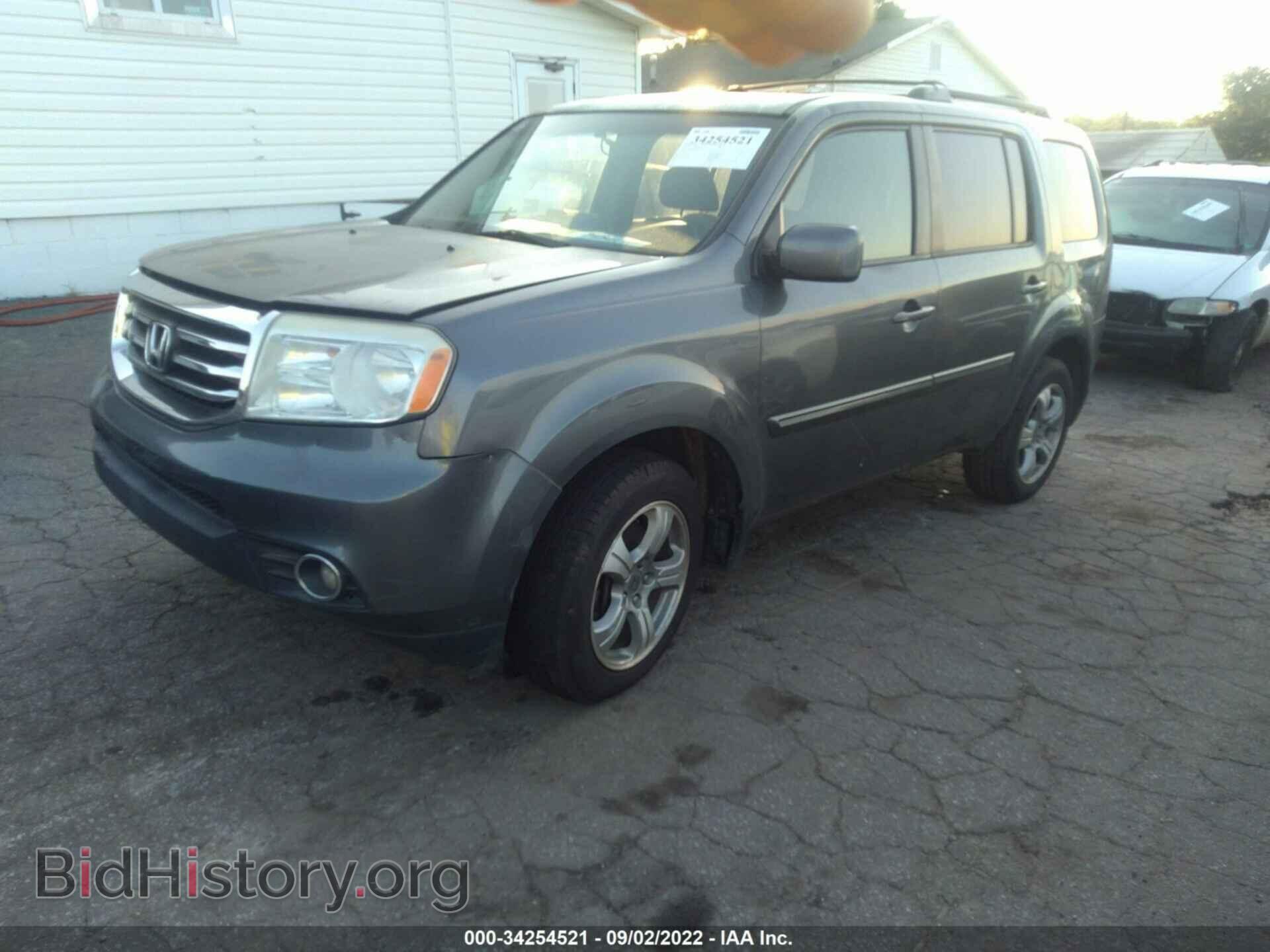 2012 HONDA PILOT - VIN: 5FNYF4H56CB009932 - Фото 2