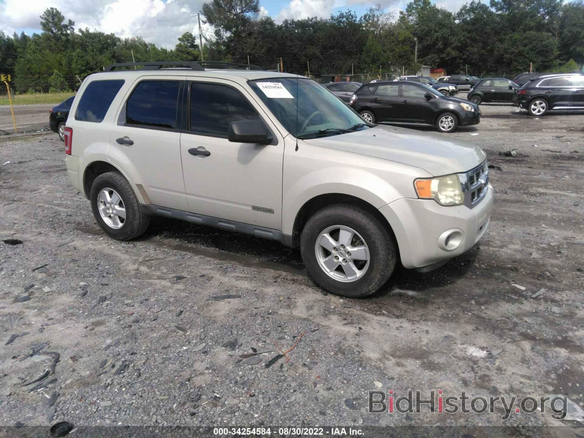 Photo 1FMCU02Z68KC08666 - FORD ESCAPE 2008