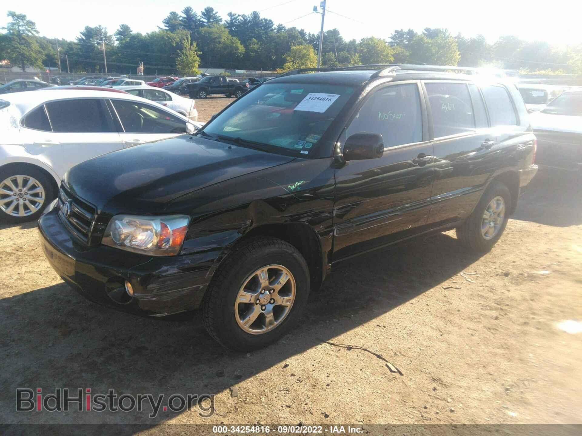 2007 TOYOTA HIGHLANDER - VIN: JTEEP21A470192811 - Фото 2