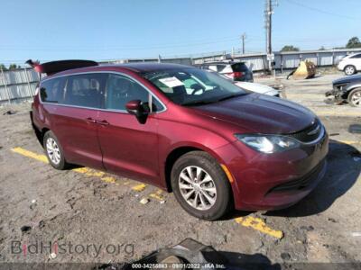 2018 Chrysler PACIFICA LX, бордовый — VIN 2C4RC1CG8JR316699, IAAI