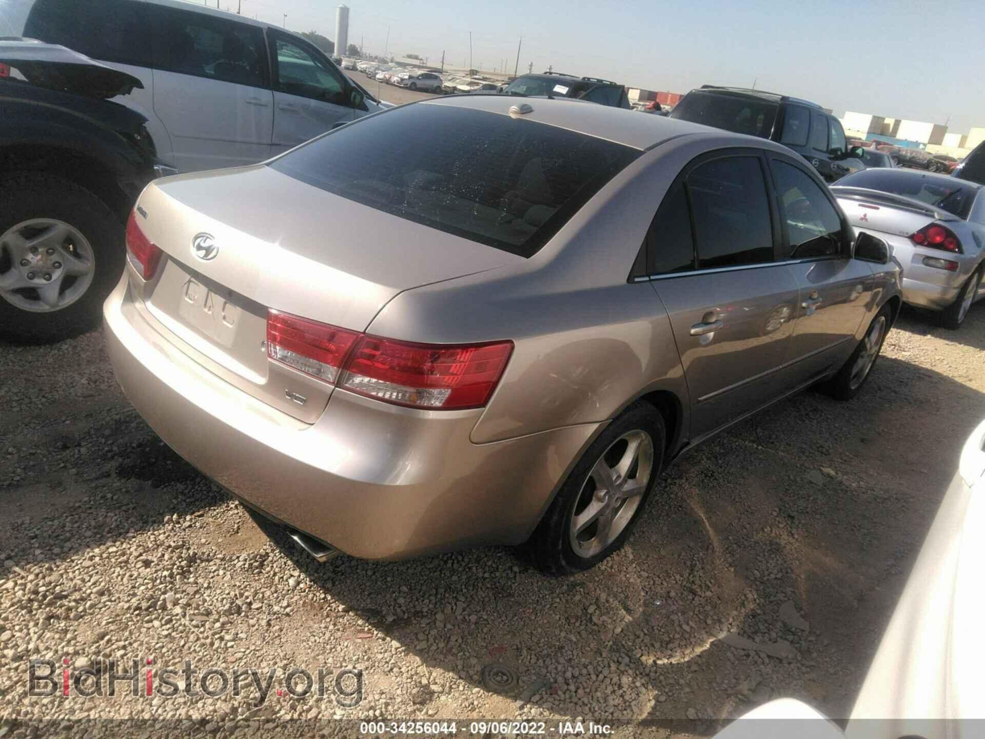 2007 HYUNDAI SONATA - VIN: 5NPEU46F07H266662 - Фото 4
