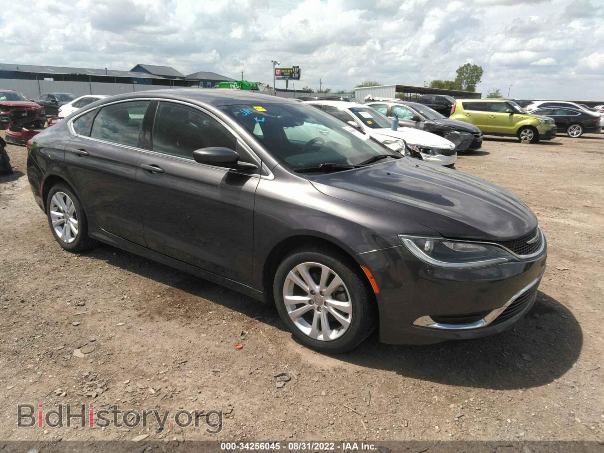 Фотография 1C3CCCABXFN684786 - CHRYSLER 200 2015