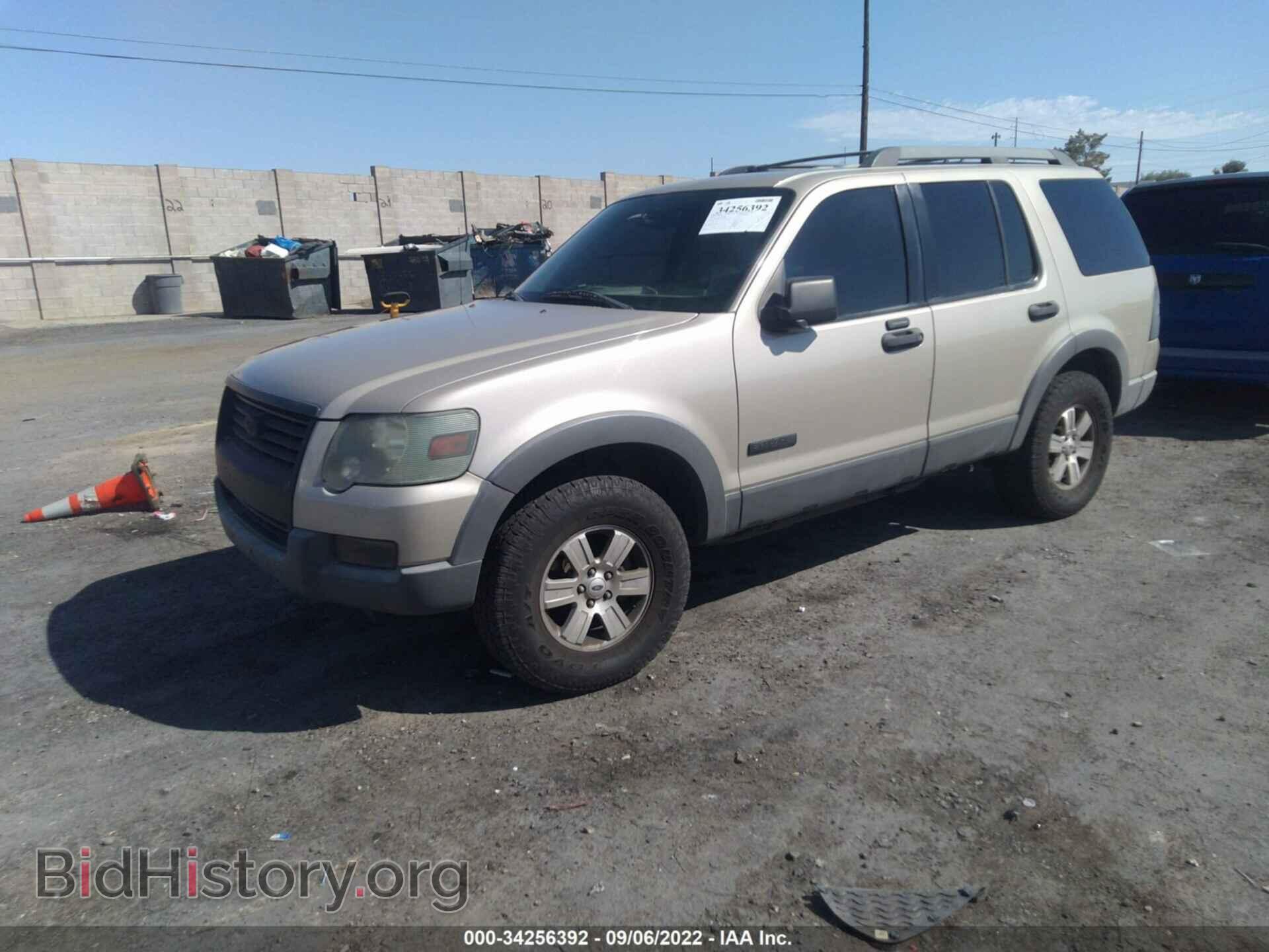 2006 FORD EXPLORER - VIN: 1FMEU63E56ZA07045 - Фото 2