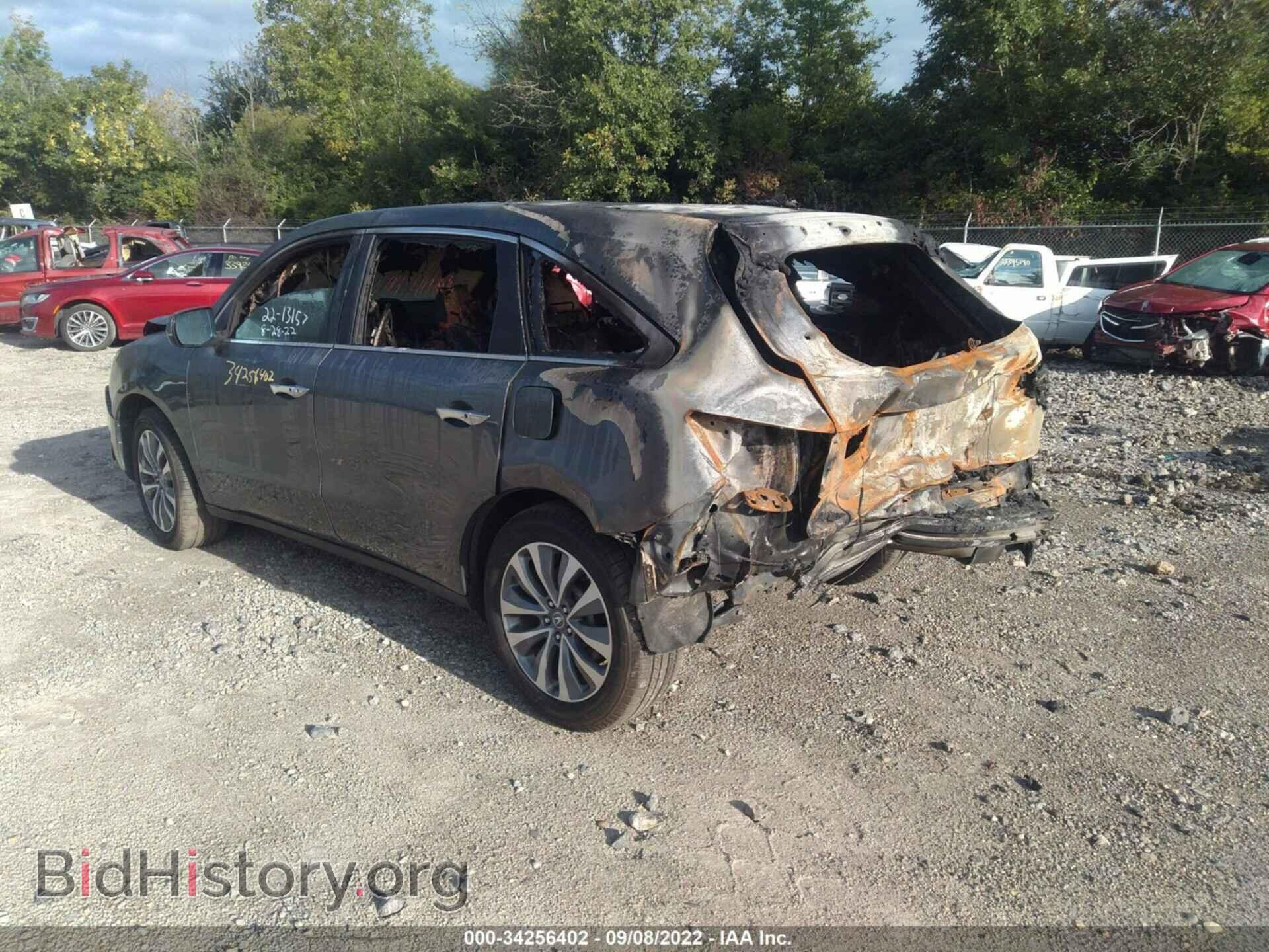 2014 ACURA MDX - VIN: 5FRYD4H45EB022475 - Photo 3