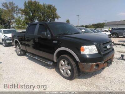 2007 Ford F-150 XLT/FX4/Lariat/King Ranch, черный — VIN 1FTPW14V57FA31051, IAAI