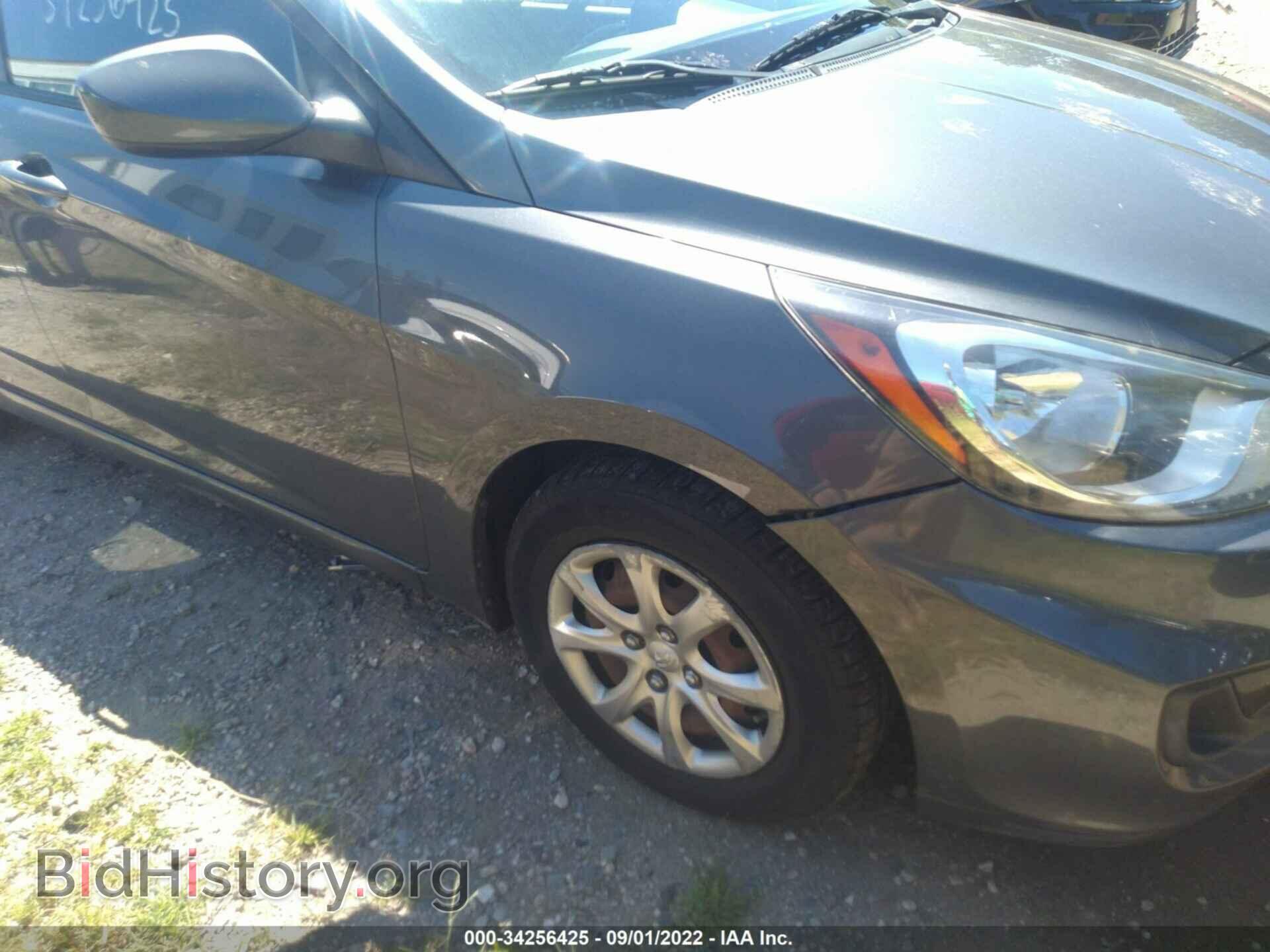 2013 HYUNDAI ACCENT - VIN: KMHCT5AE0DU093592 - Фото 6