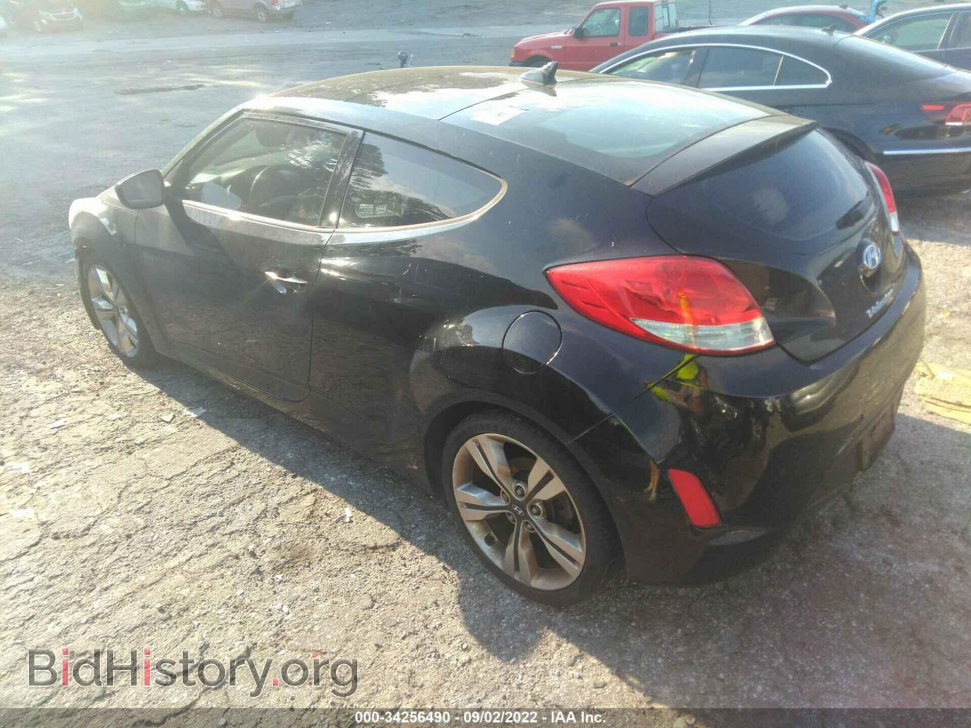 2012 HYUNDAI VELOSTER - VIN: KMHTC6AD1CU077543 - Фото 3