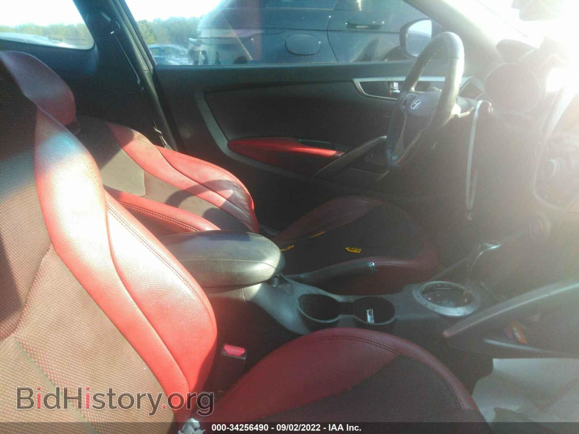 2012 HYUNDAI VELOSTER - VIN: KMHTC6AD1CU077543 - Фото 5