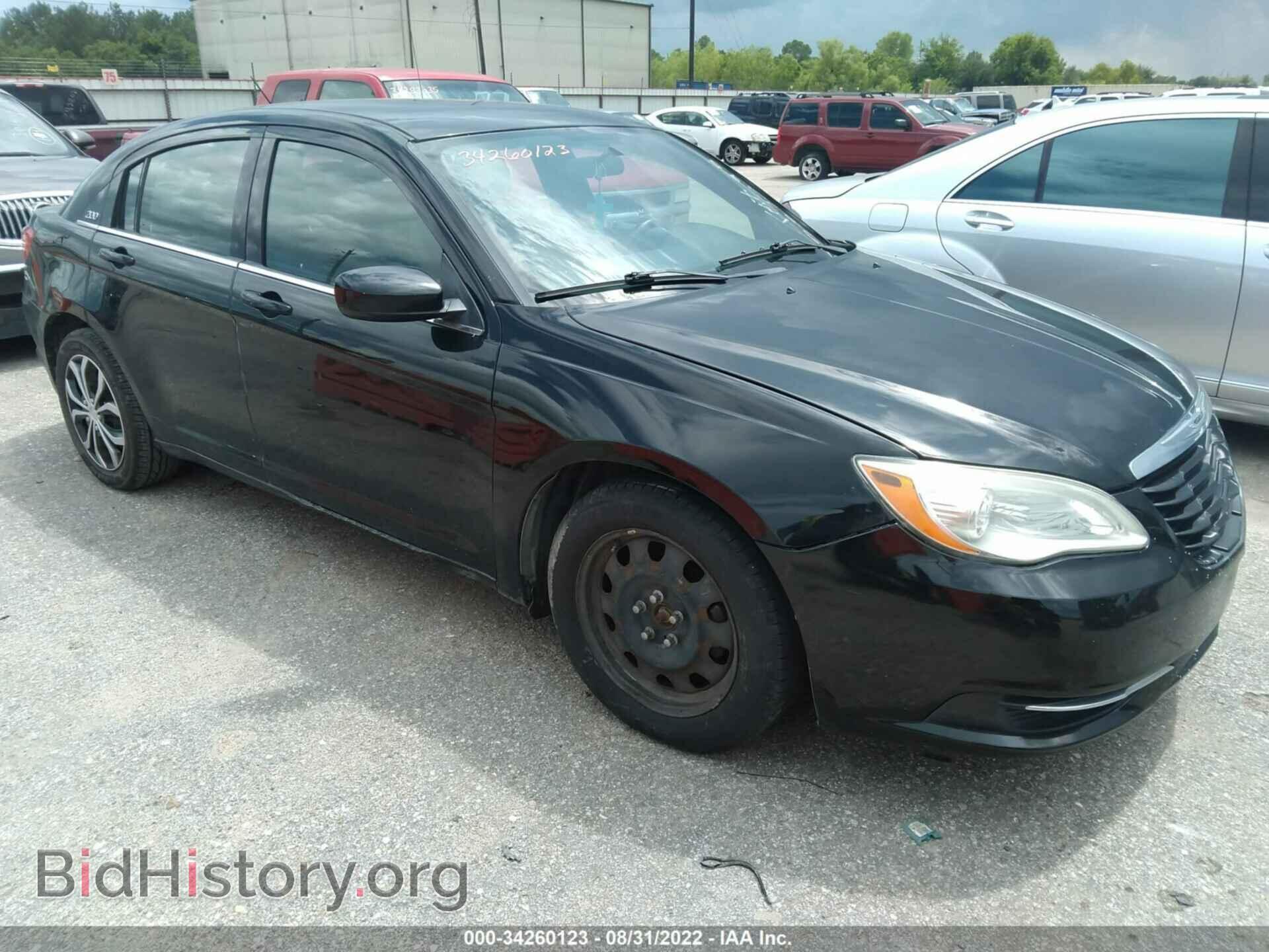 Фотография 1C3CCBAB3CN167335 - CHRYSLER 200 2012