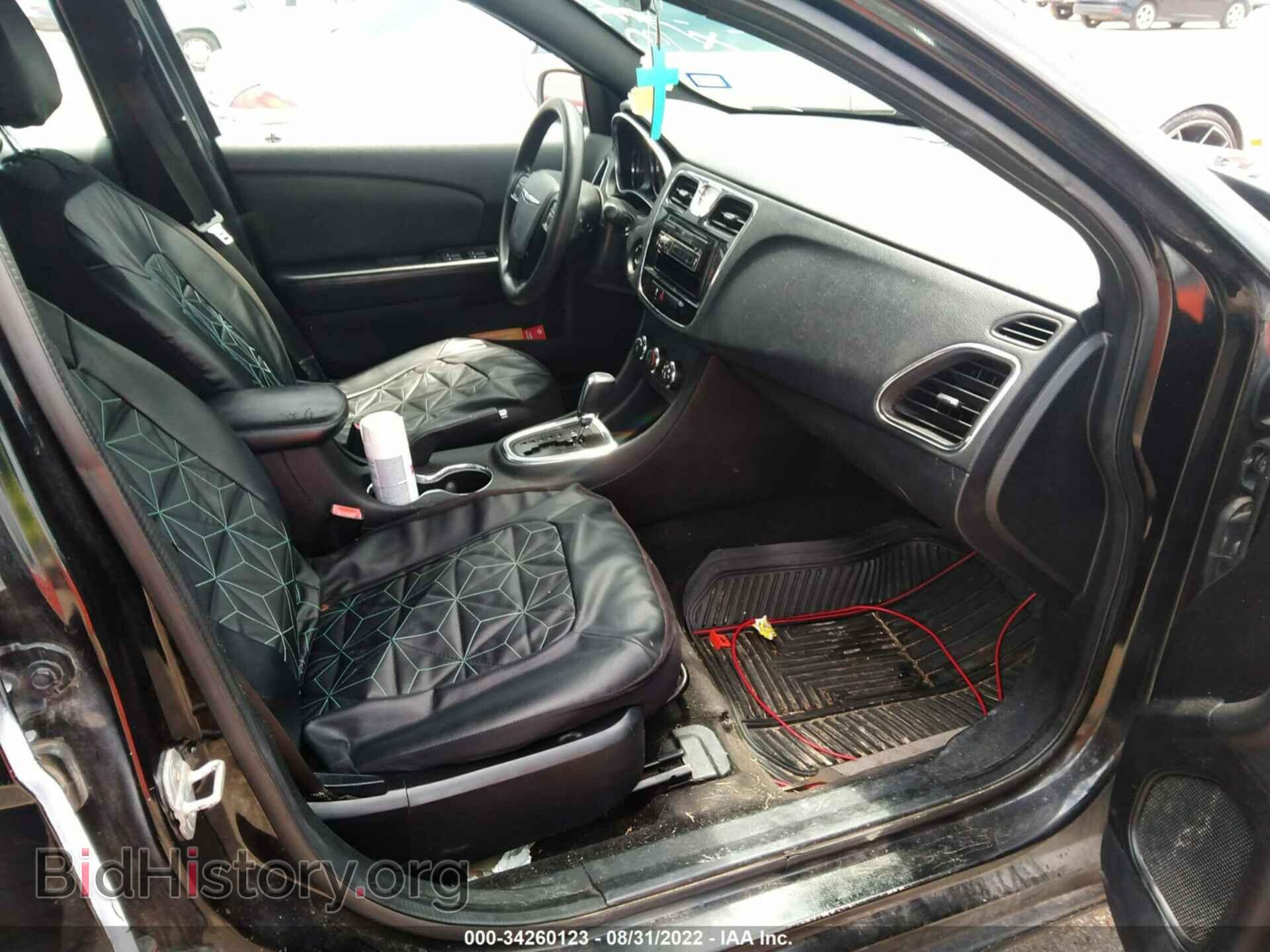 2012 CHRYSLER 200 - VIN: 1C3CCBAB3CN167335 - Фото 5