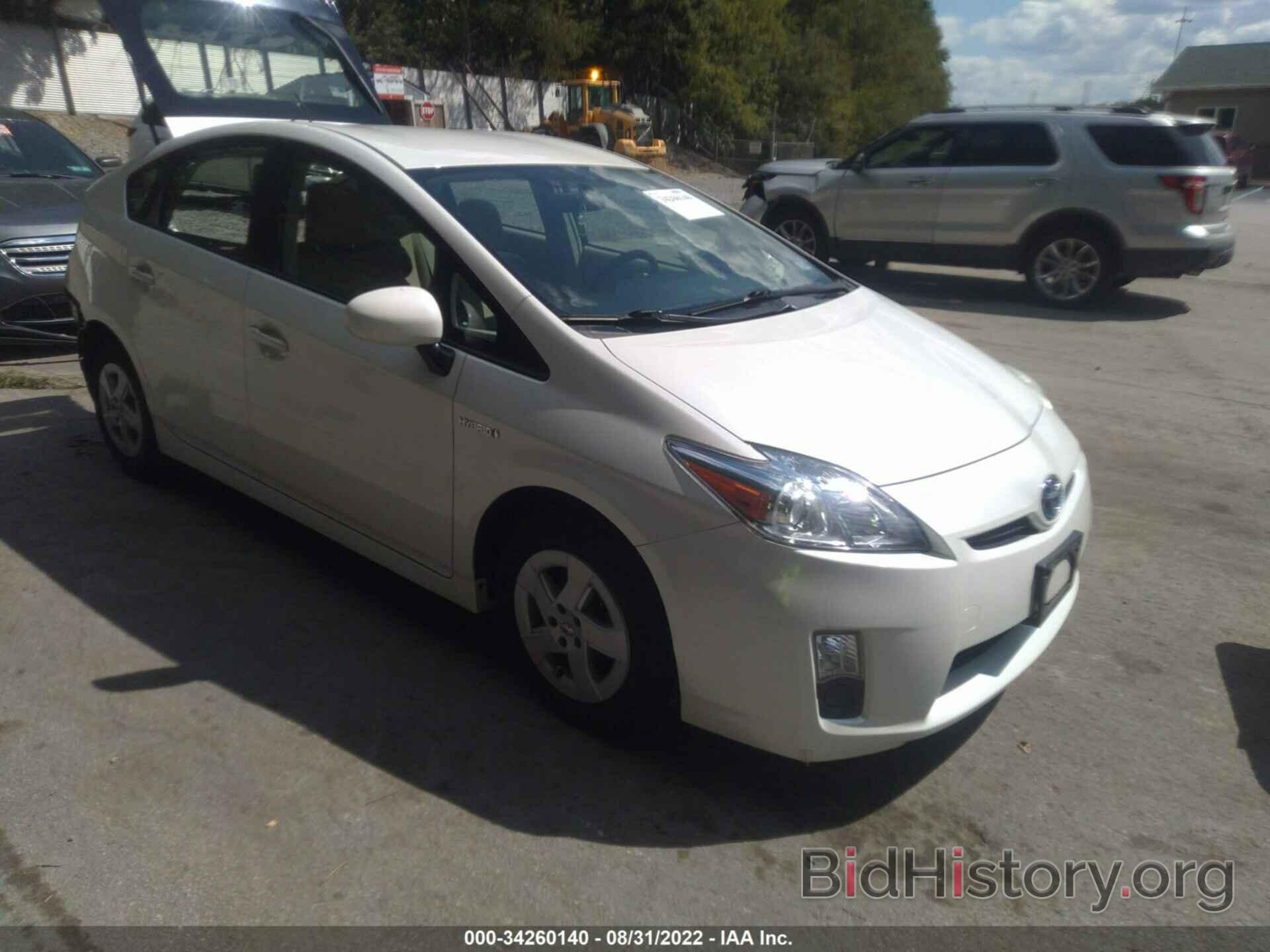 Фотография JTDKN3DUXB5321008 - TOYOTA PRIUS 2011