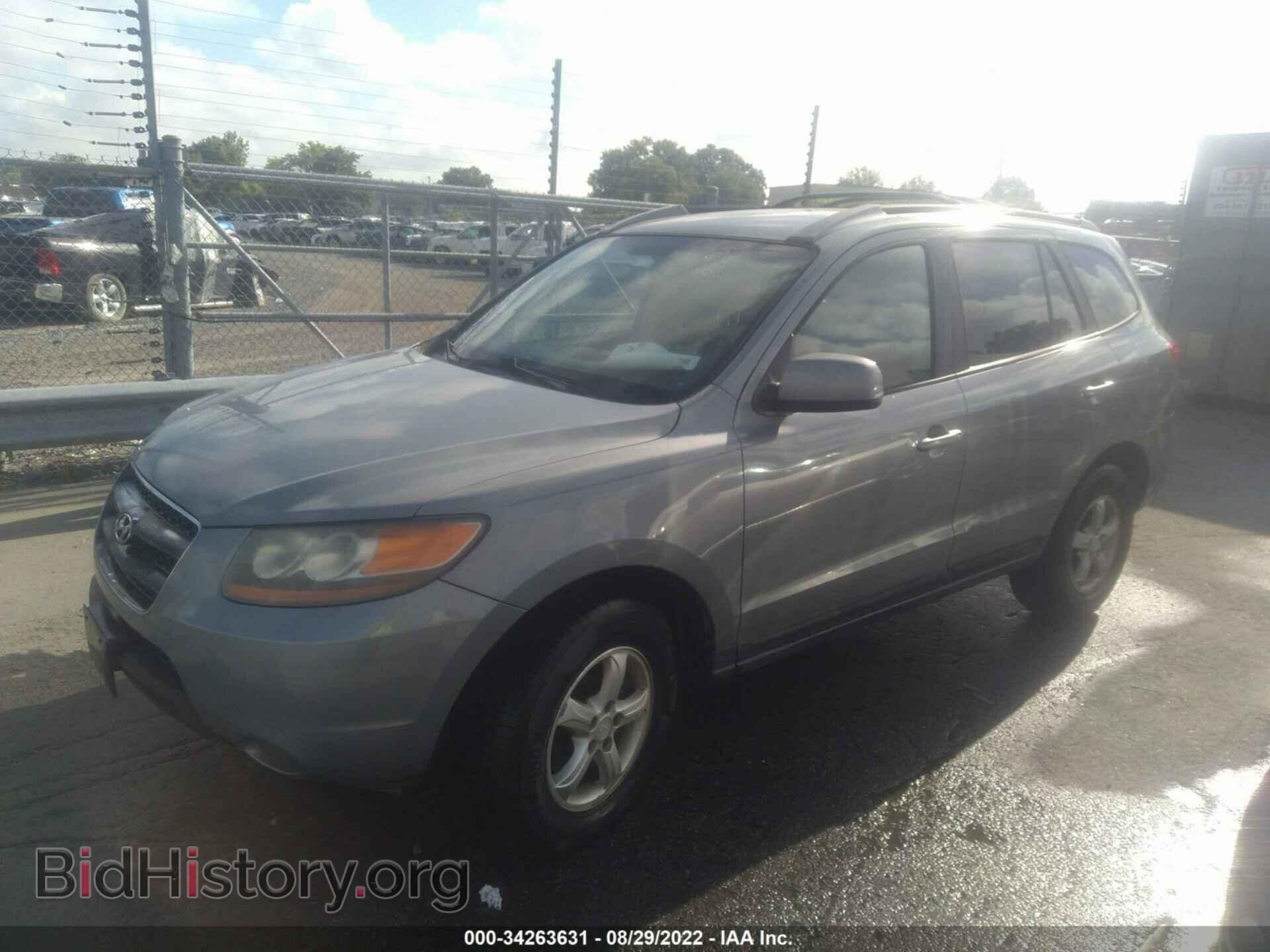 2007 HYUNDAI SANTA FE - VIN: 5NMSG13D67H098468 - Фото 2