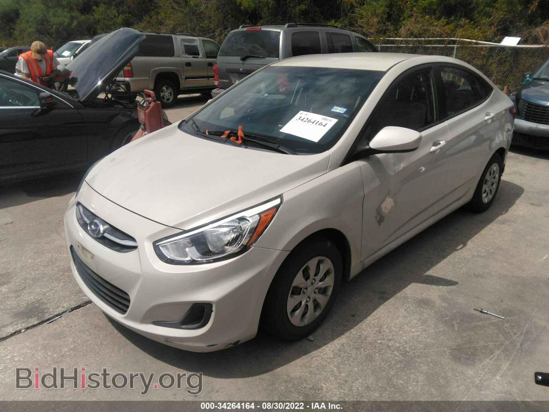 2016 HYUNDAI ACCENT - VIN: KMHCT4AE3GU006797 - Фото 2