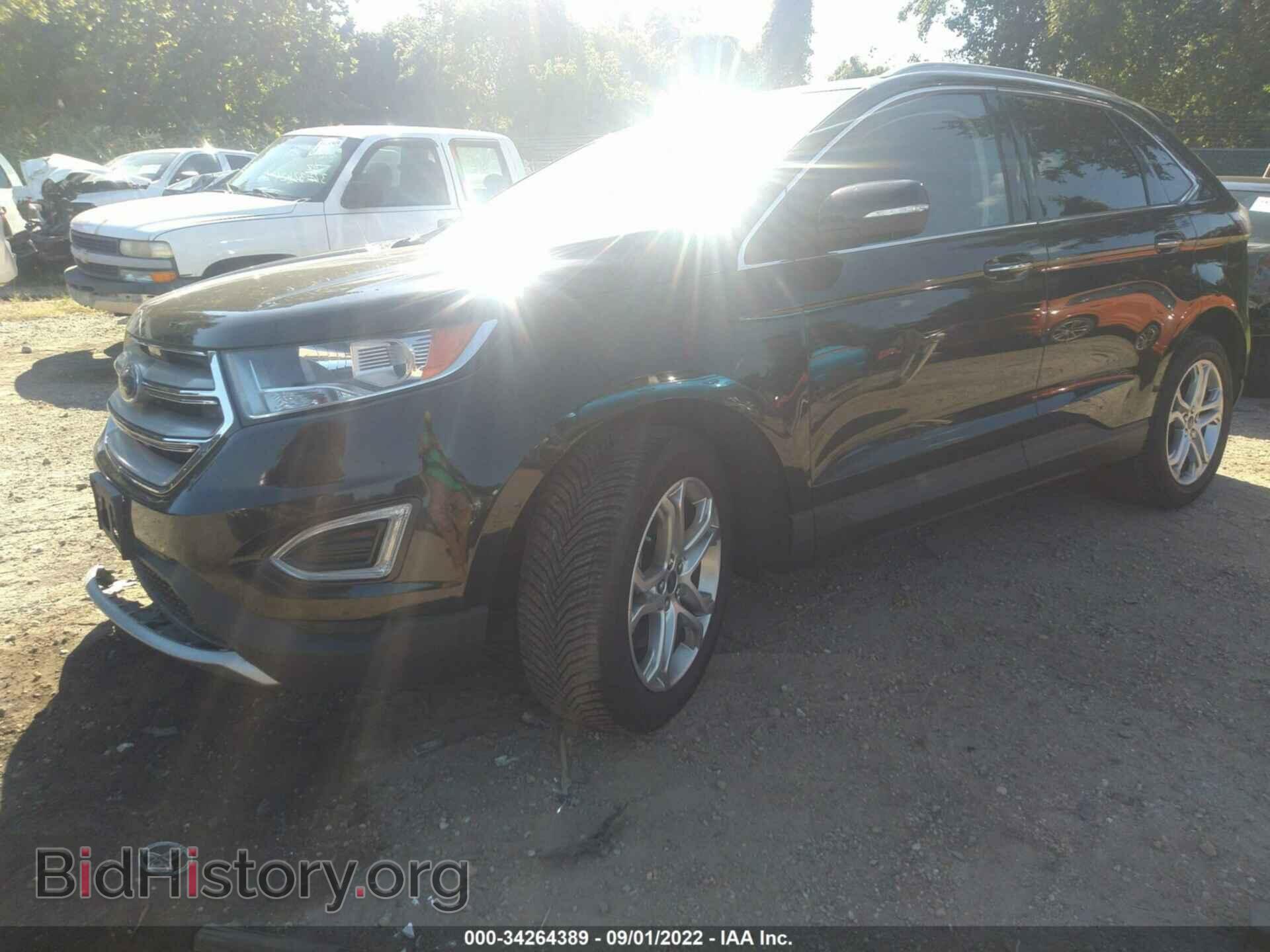 2016 FORD EDGE - VIN: 2FMPK4K93GBB06295 - Фото 2