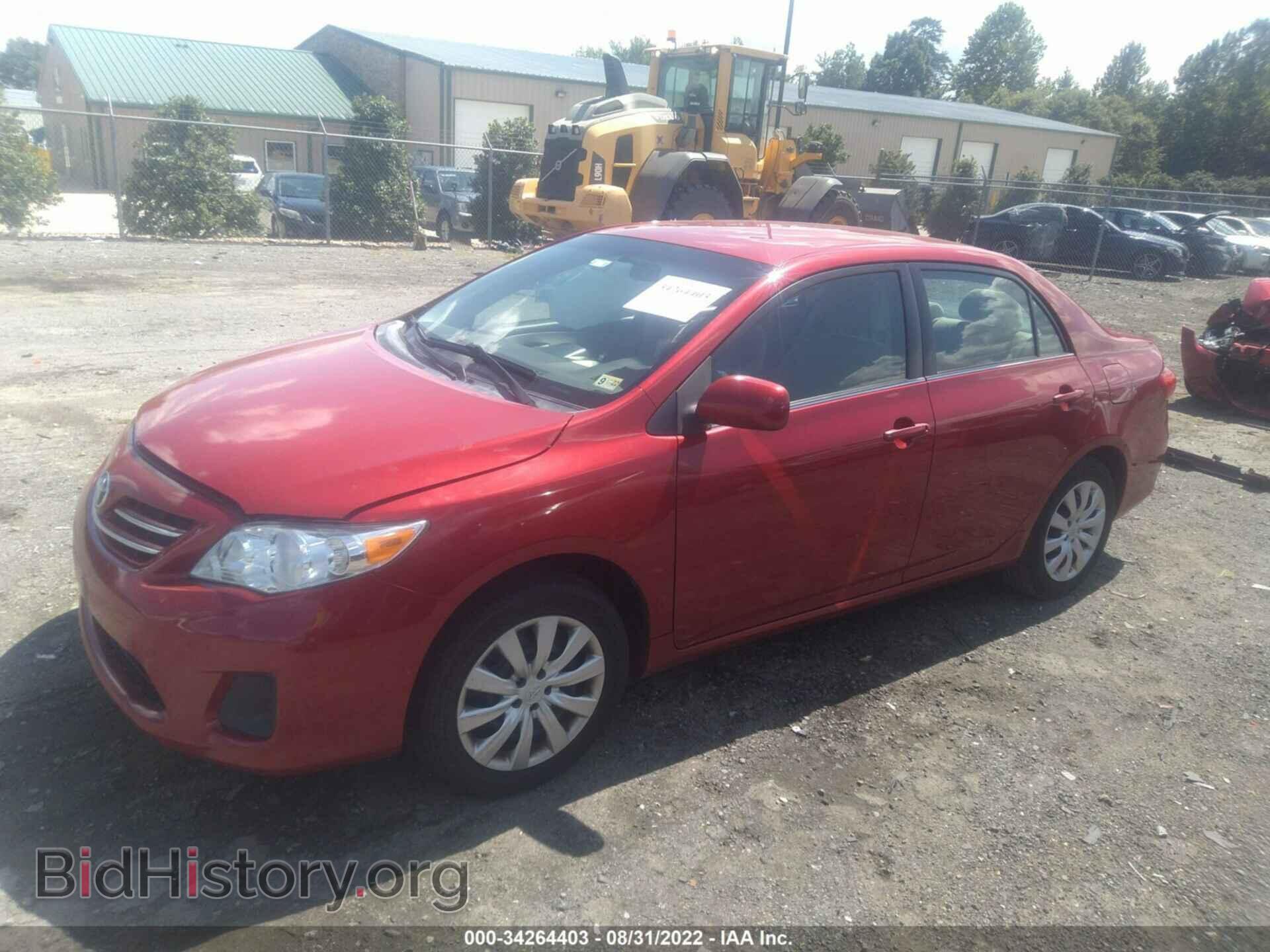 2013 TOYOTA COROLLA - VIN: 2T1BU4EE9DC098711 - Фото 2