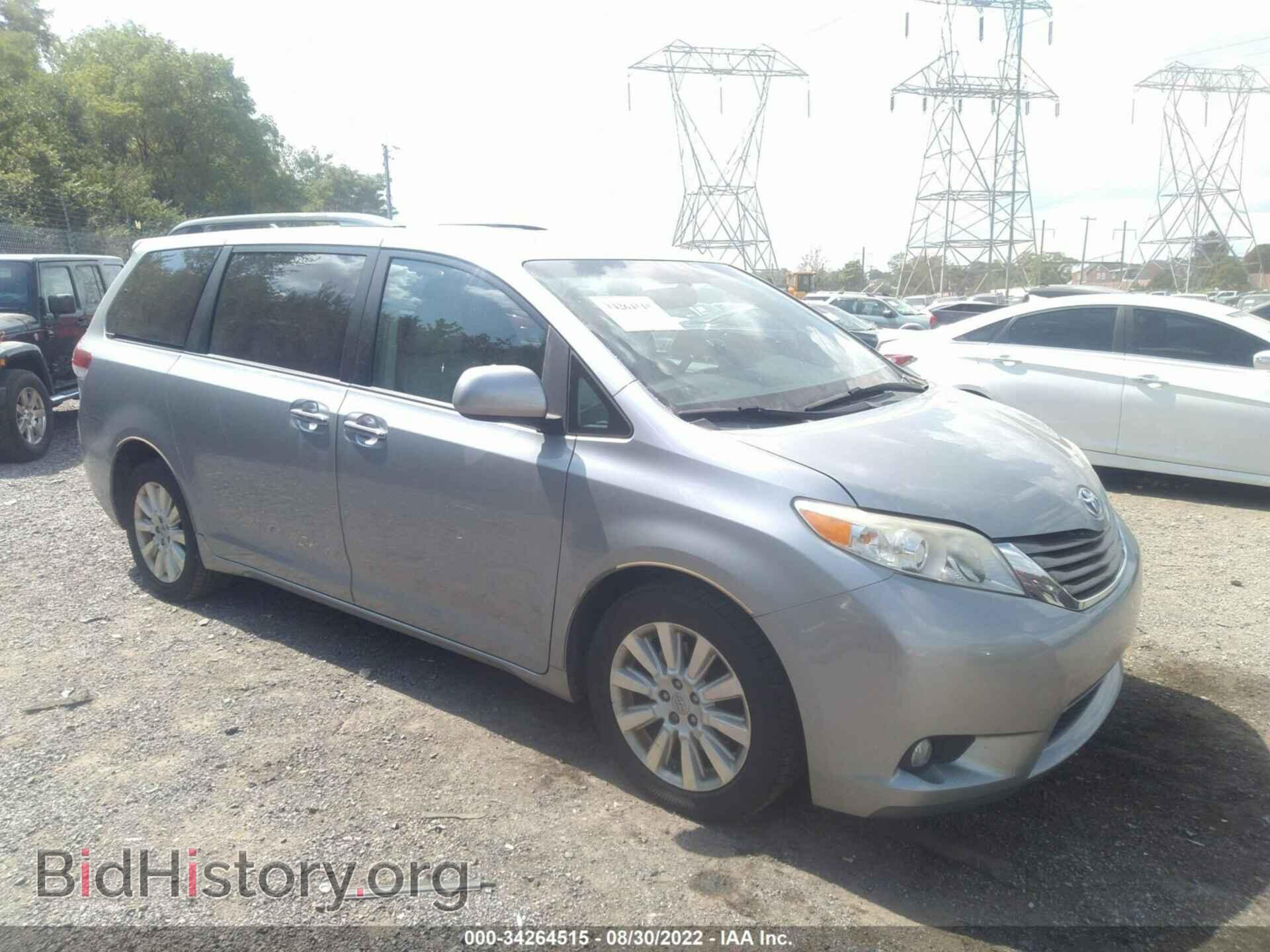 Photo 5TDDK3DC7CS037775 - TOYOTA SIENNA 2012