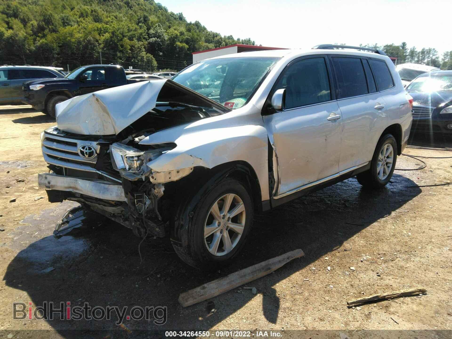2011 TOYOTA HIGHLANDER - VIN: 5TDBK3EH8BS049286 - Фото 2