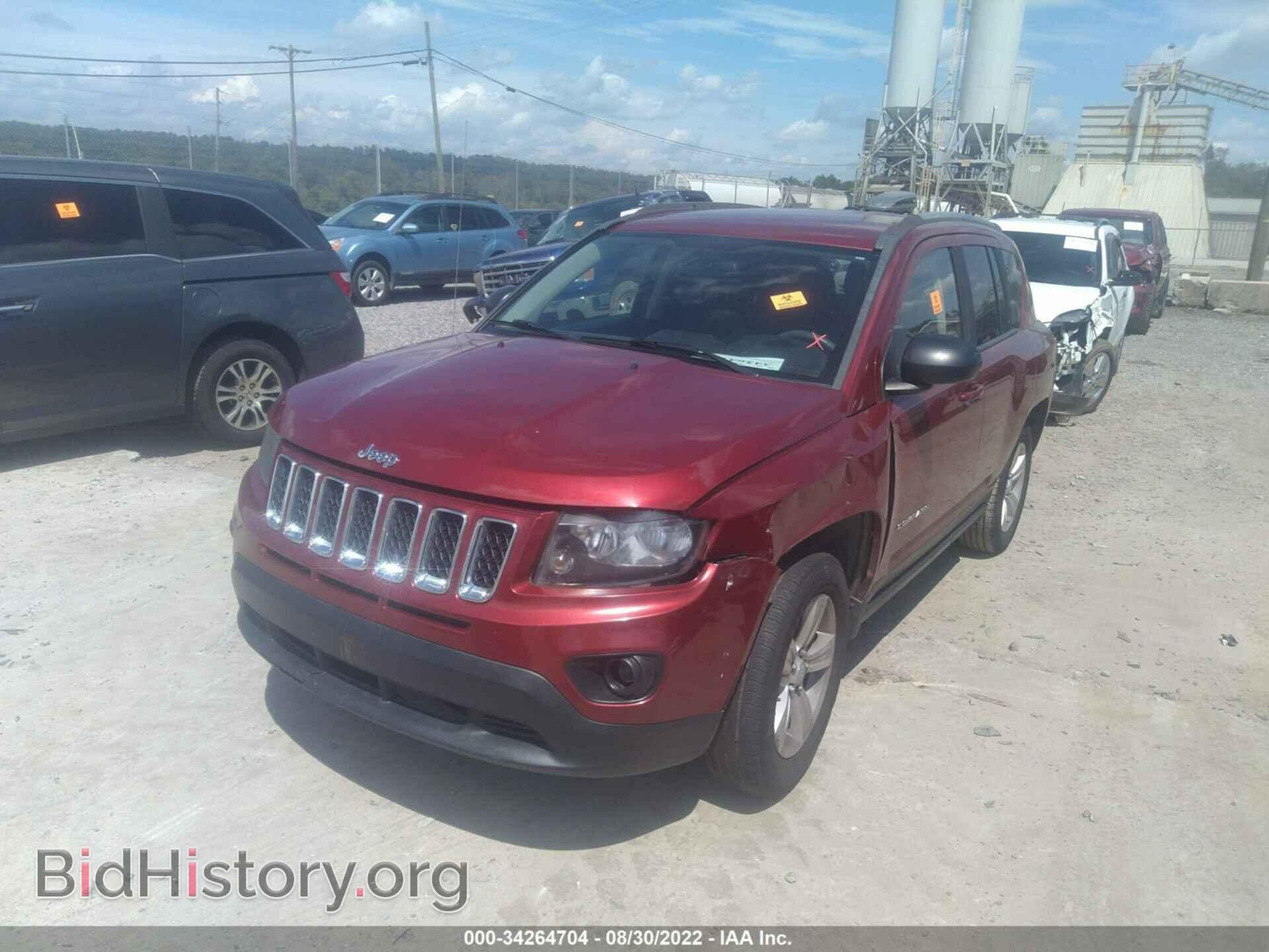 2014 JEEP COMPASS - VIN: 1C4NJCBB0ED758679 - Фото 2
